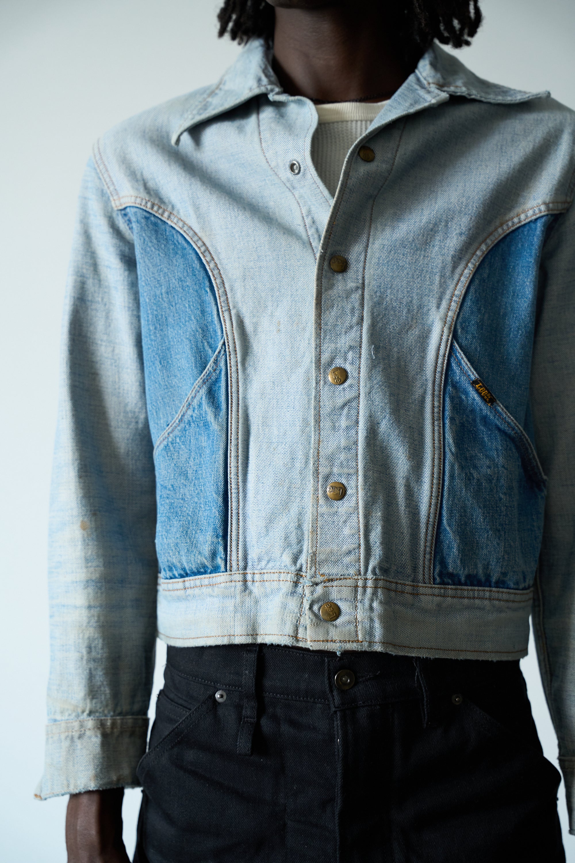 1970s Lee Two Tone Reversible Denim Jacket – Ametora