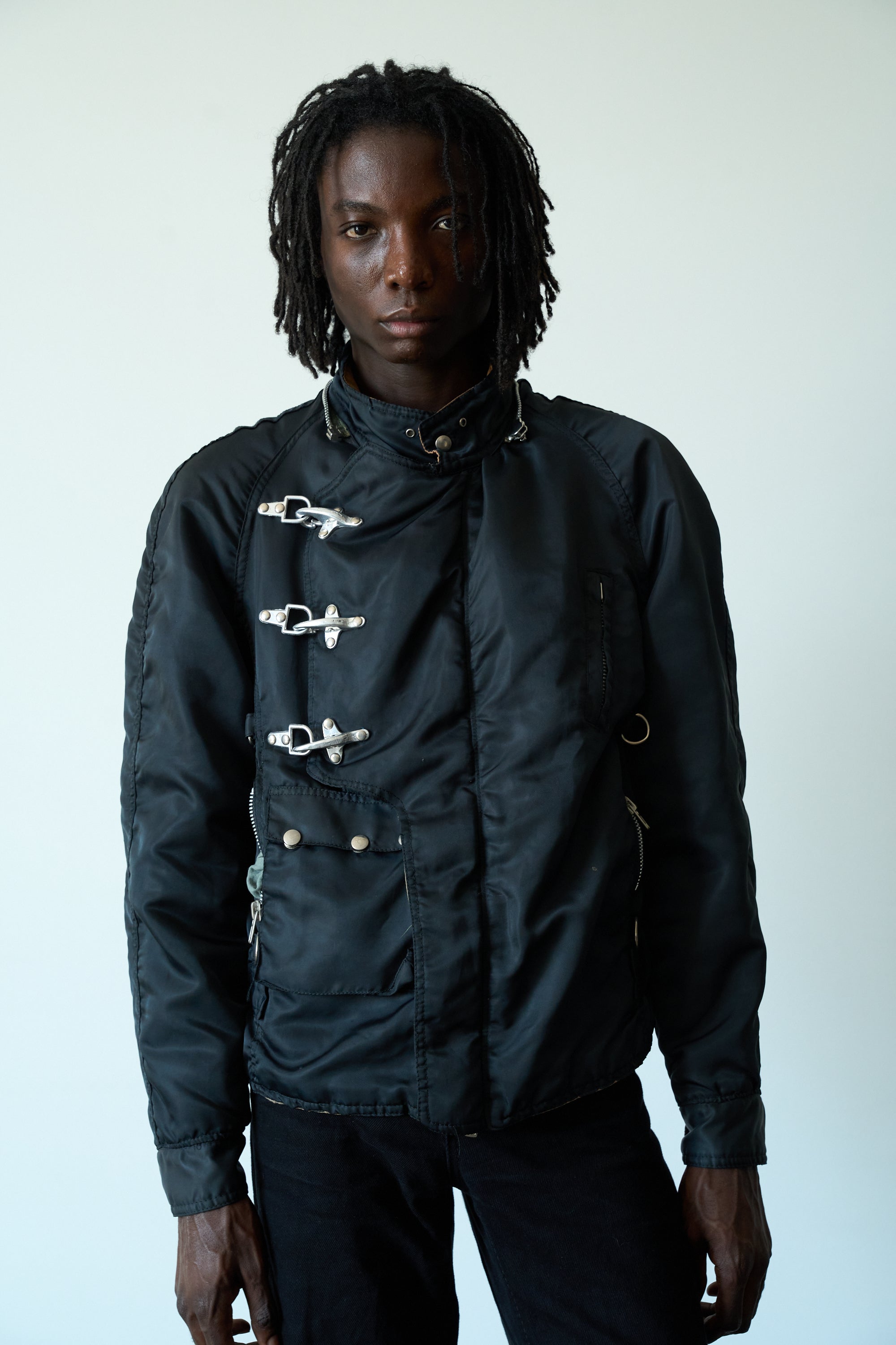 1980s Avirex M445A Black Clasp Jacket – Ametora