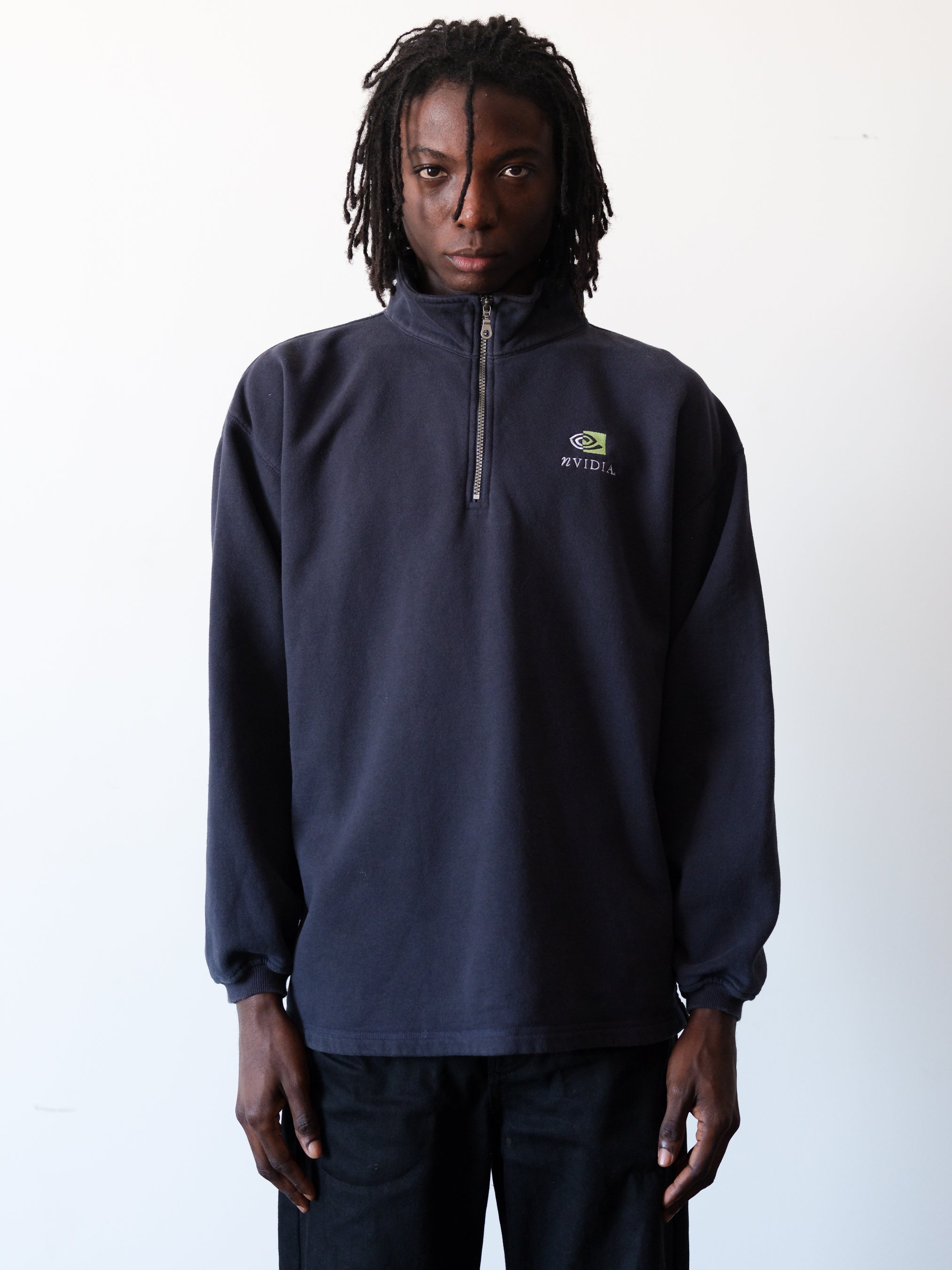 2000s Nvidia Employee Swag Quarter Zip – Ametora