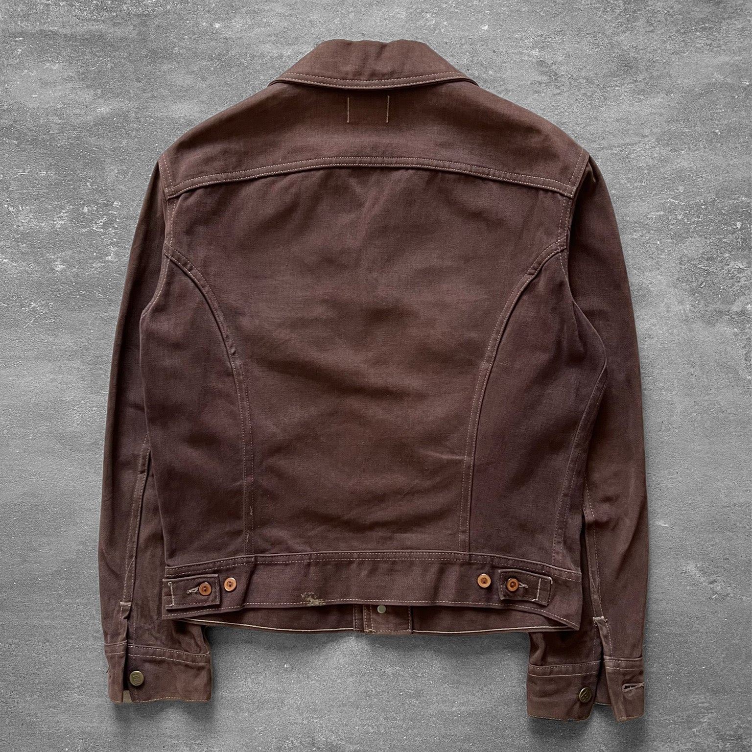 1970s Lee Moleskine Brown Jacket Ametora