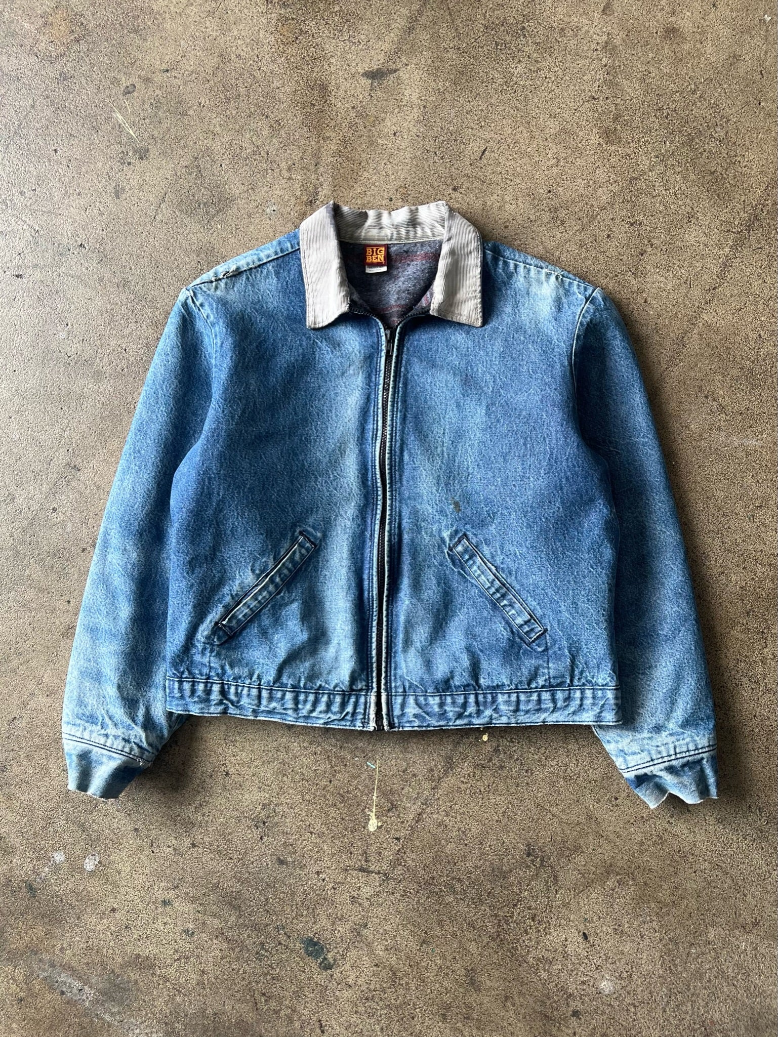 1980s Big Ben Public Works Faded Denim Jacket – Ametora