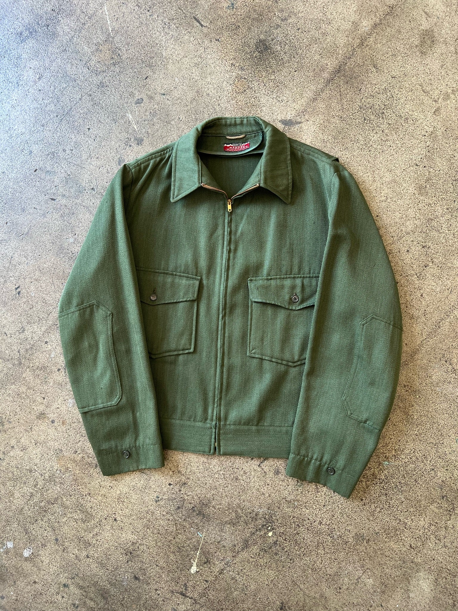 新着50s German work green jacket ジャケット・アウター