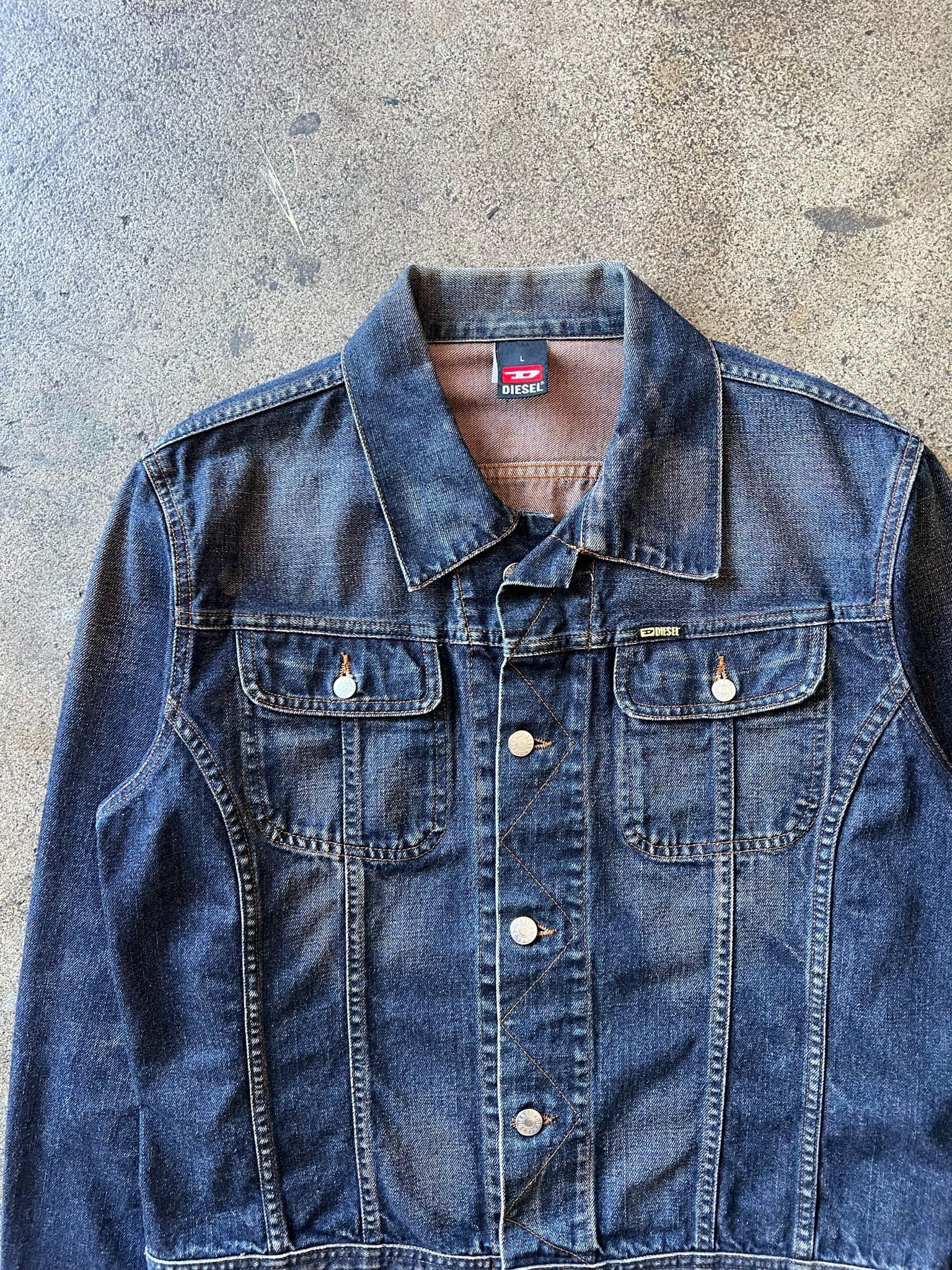 2000s Diesel Type Iii Denim Jacket – Ametora