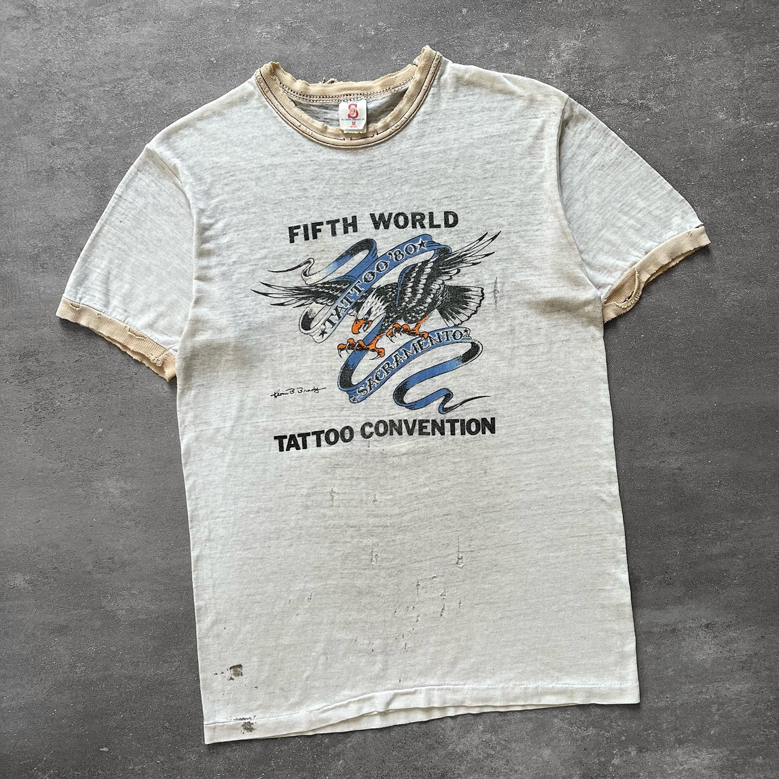 1980 Sacramento Tattoo Convention Tee Ametora