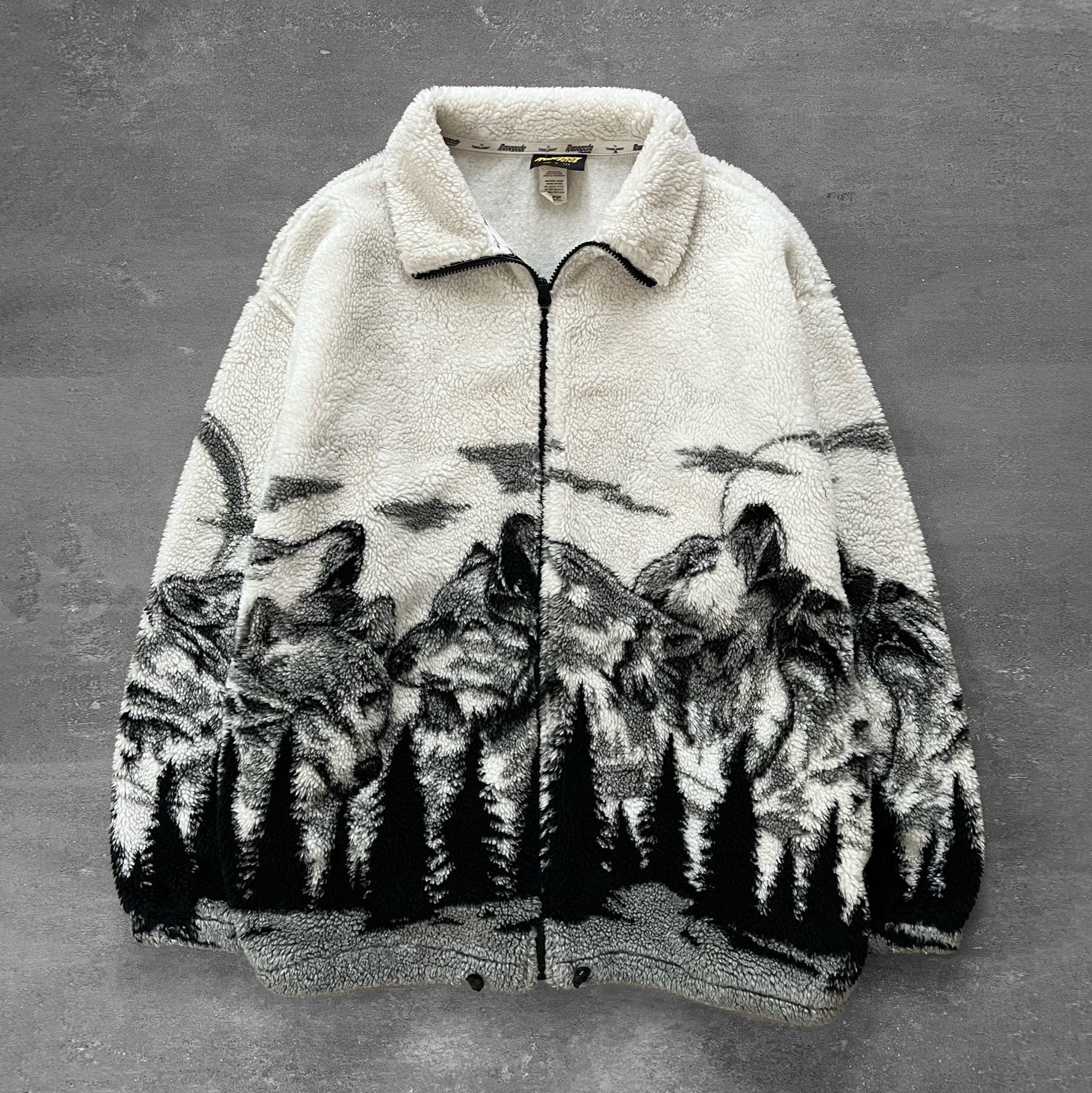 Jaded shops London Wolf Sherpa Jacket (Size M)