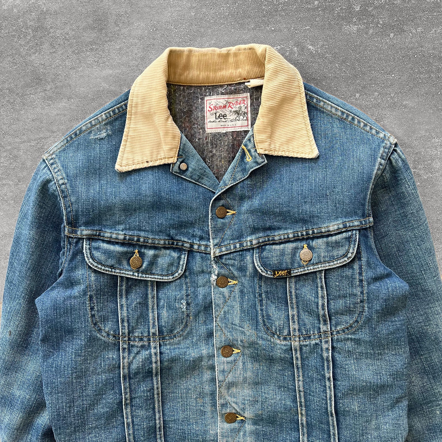 Vintage 1970’s LEE Capital E Denim Jacket newest