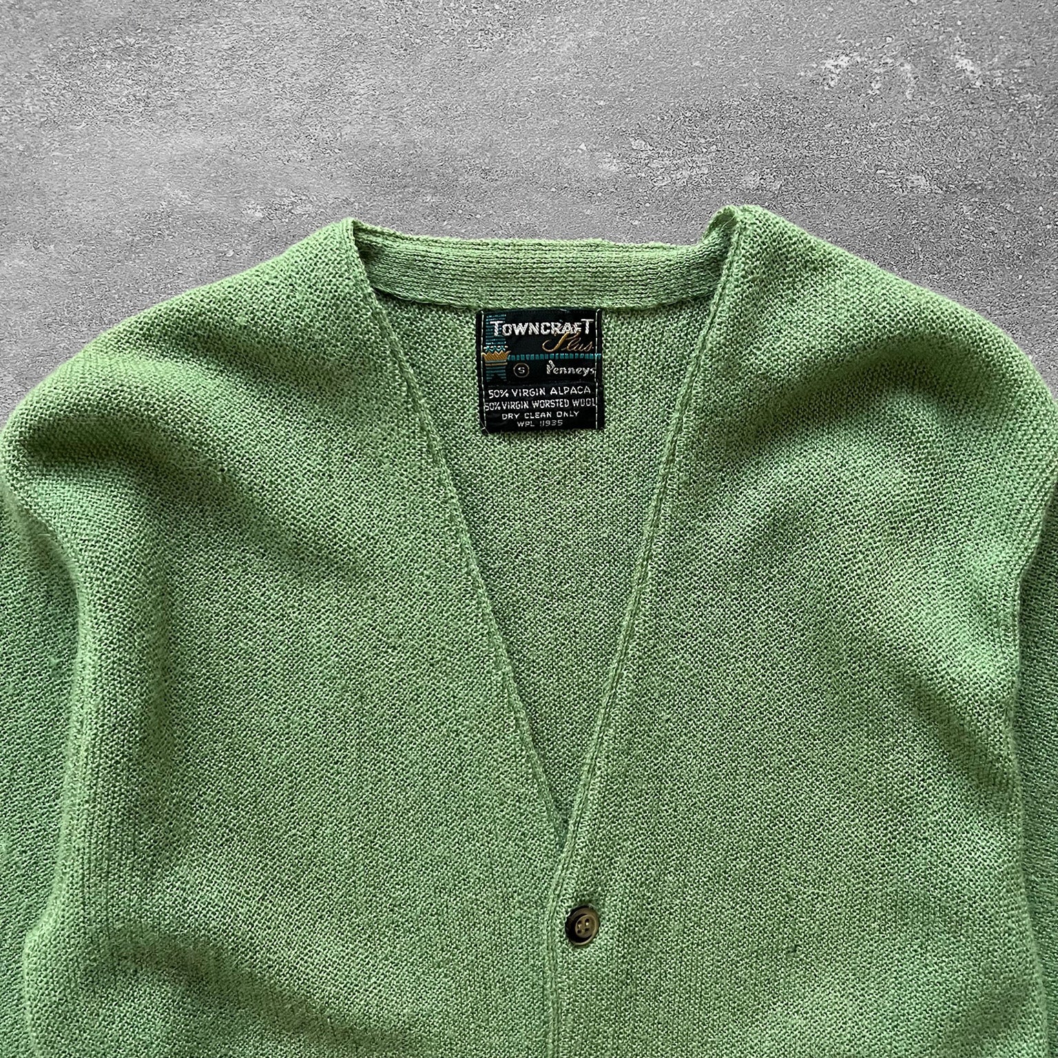 最高の品質 新品 CARDIGAN 60s Cloveru with TOWNCRAFT トップス