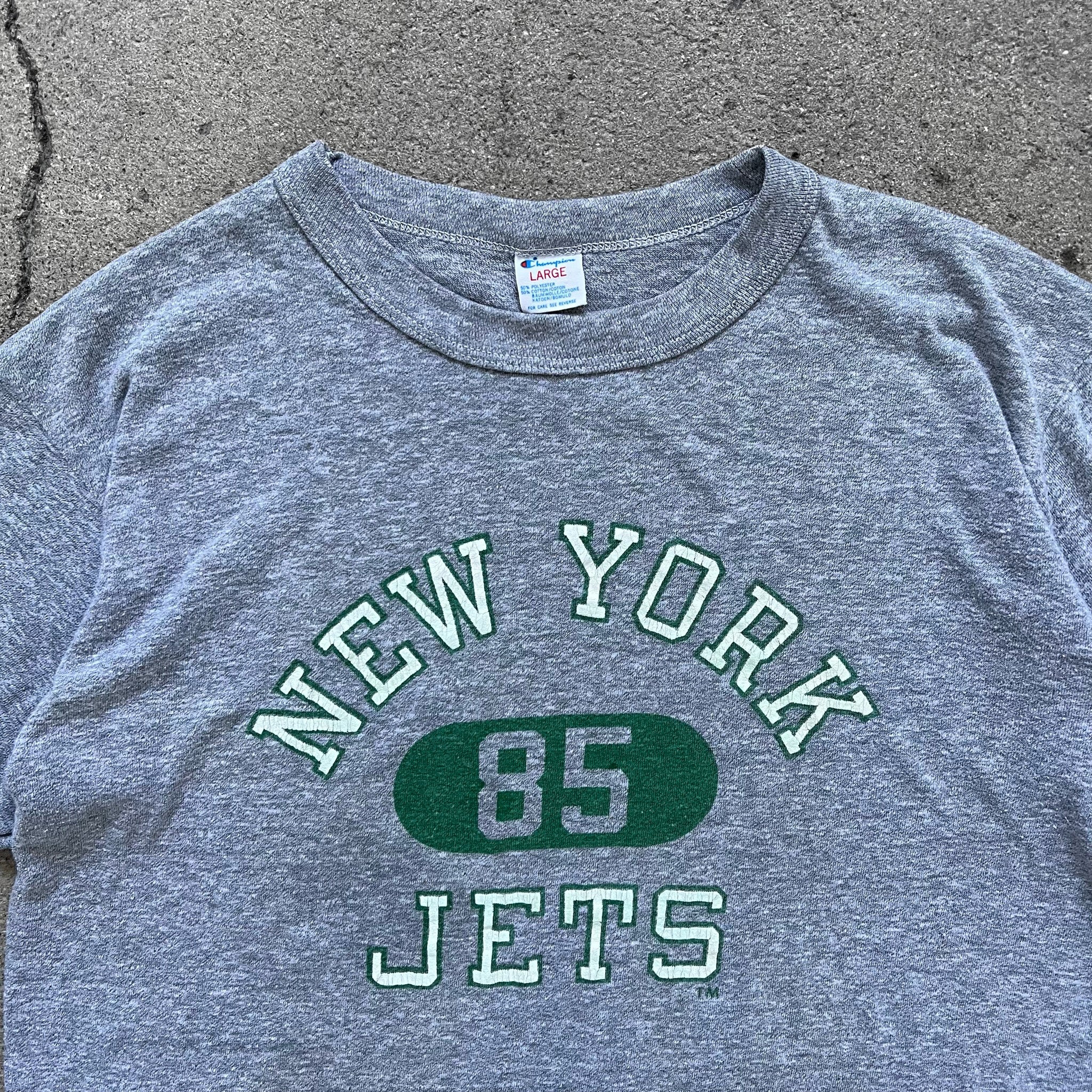 Mens Jets Throwback Ringer Tee