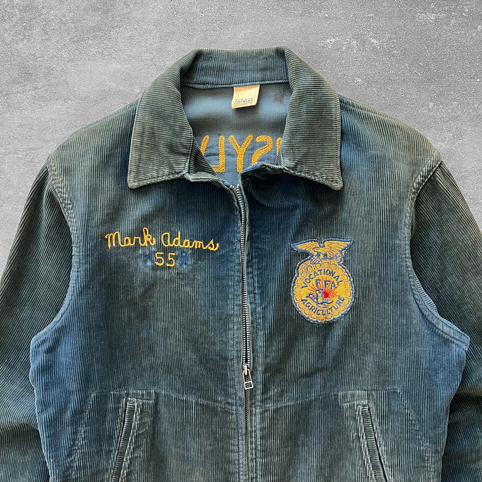 1955 Girard Pennsylvania FFA Jacket Sun Faded – Ametora