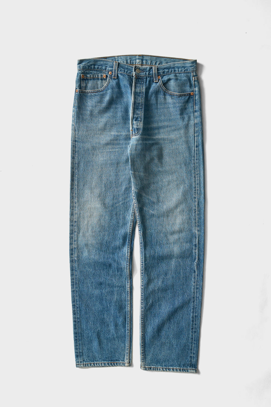1990s Levi's 501 Faded Blue Jeans 33