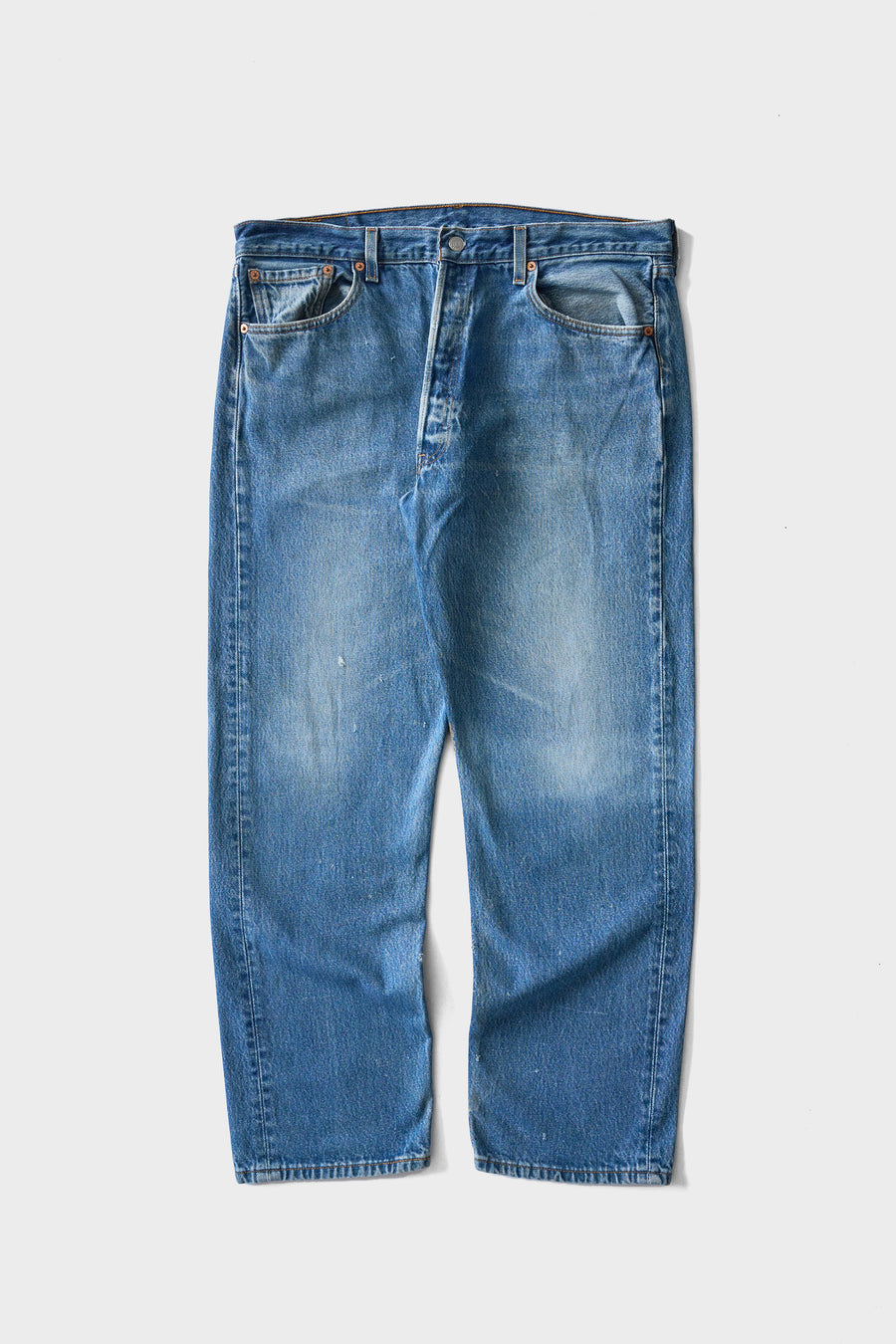 1990s Levi's 501 Faded Blue Jeans 36