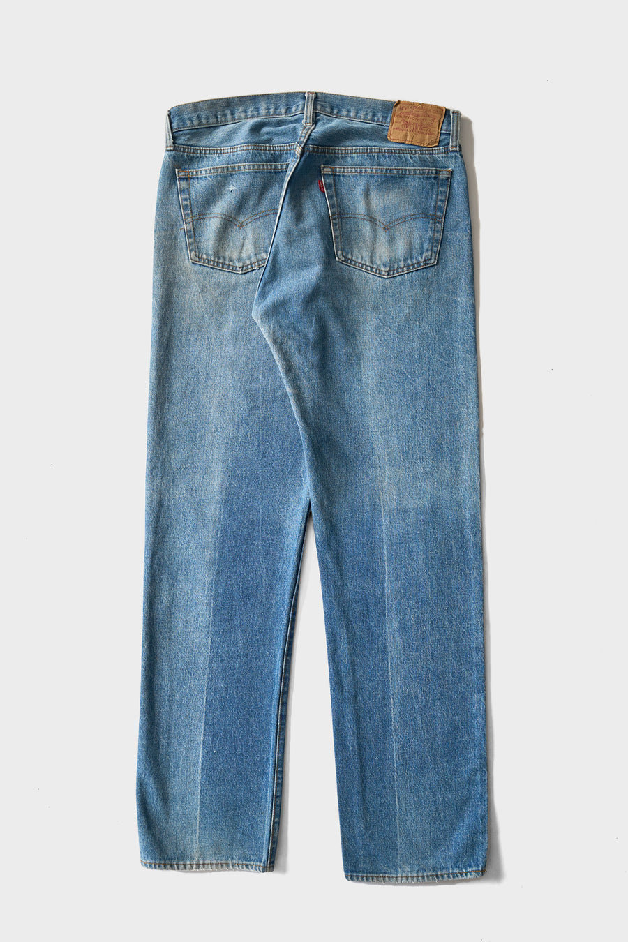 1990s Levi's 501 Faded Blue Jeans 35