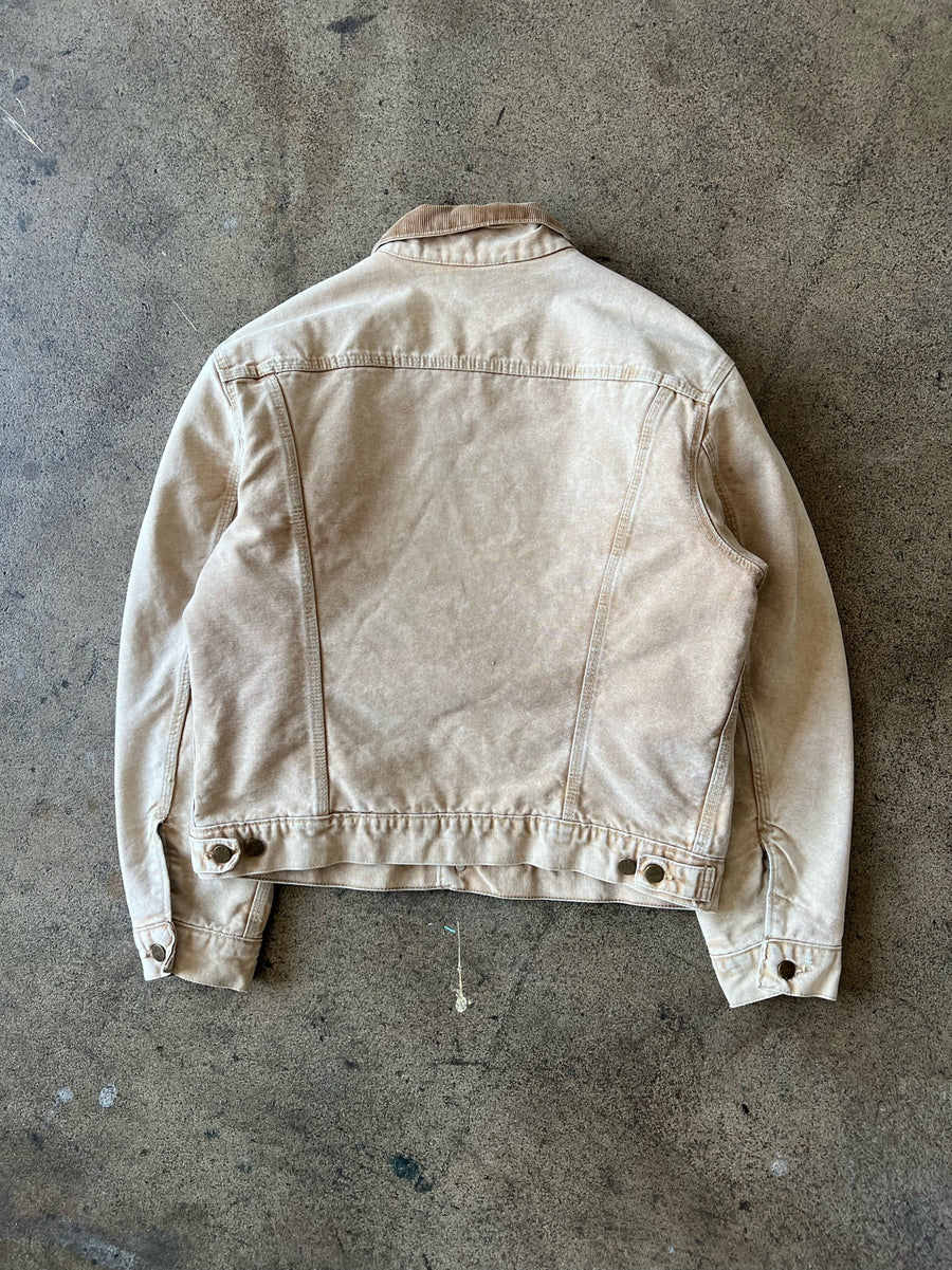 1990s Carhartt Trucker Jacket Faded Tan