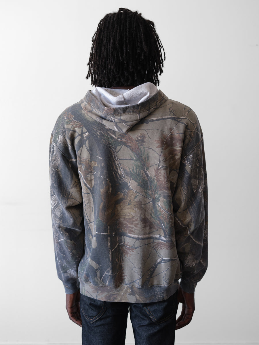 2000s Faded Realtree Camo Zip Hoodie