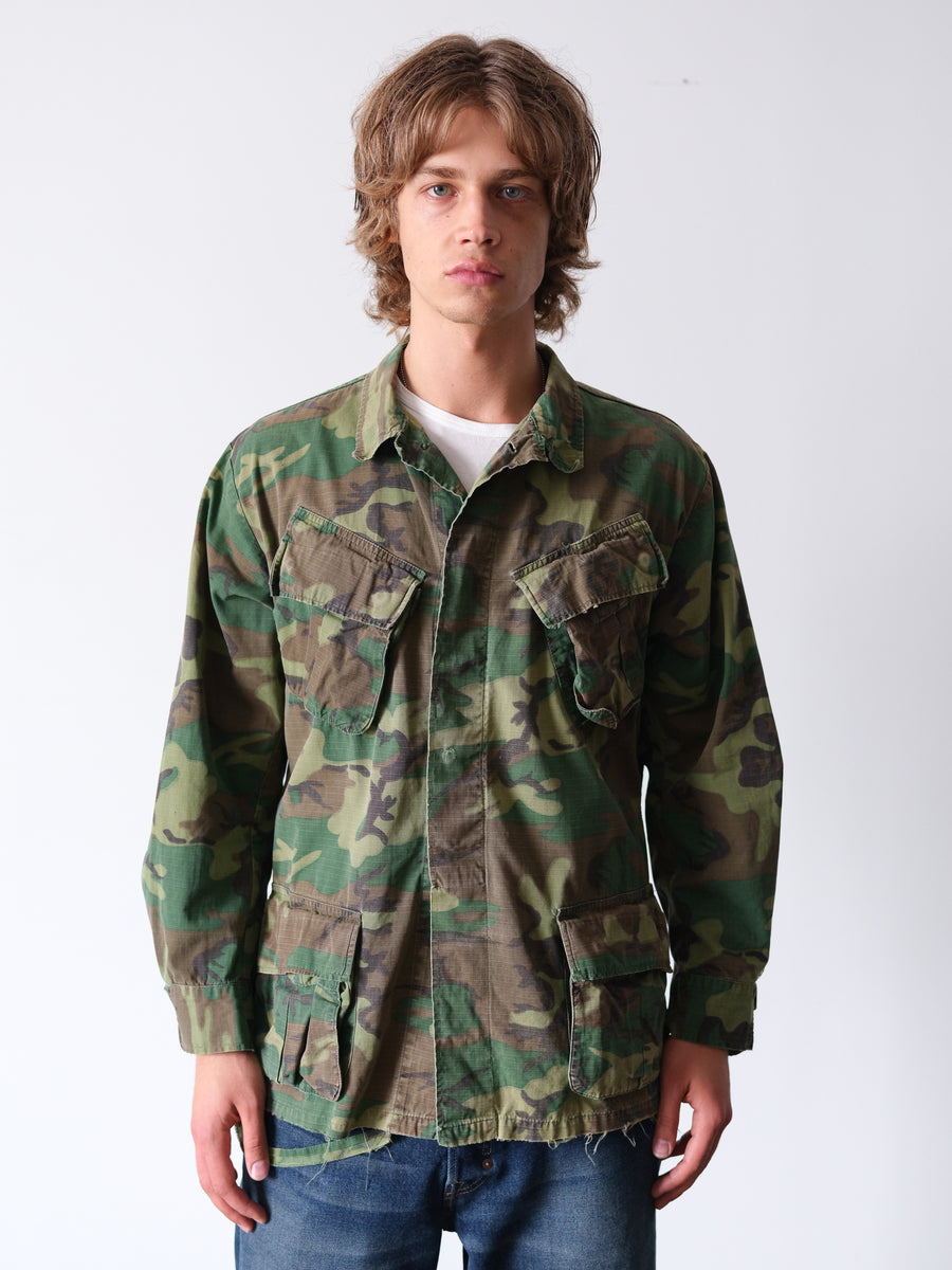 1980s USMC Camo Field Jacket