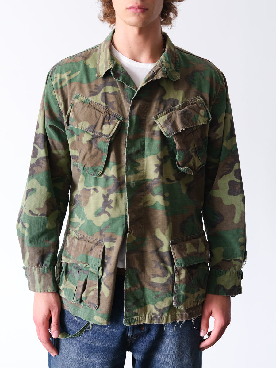 1980s USMC Camo Field Jacket