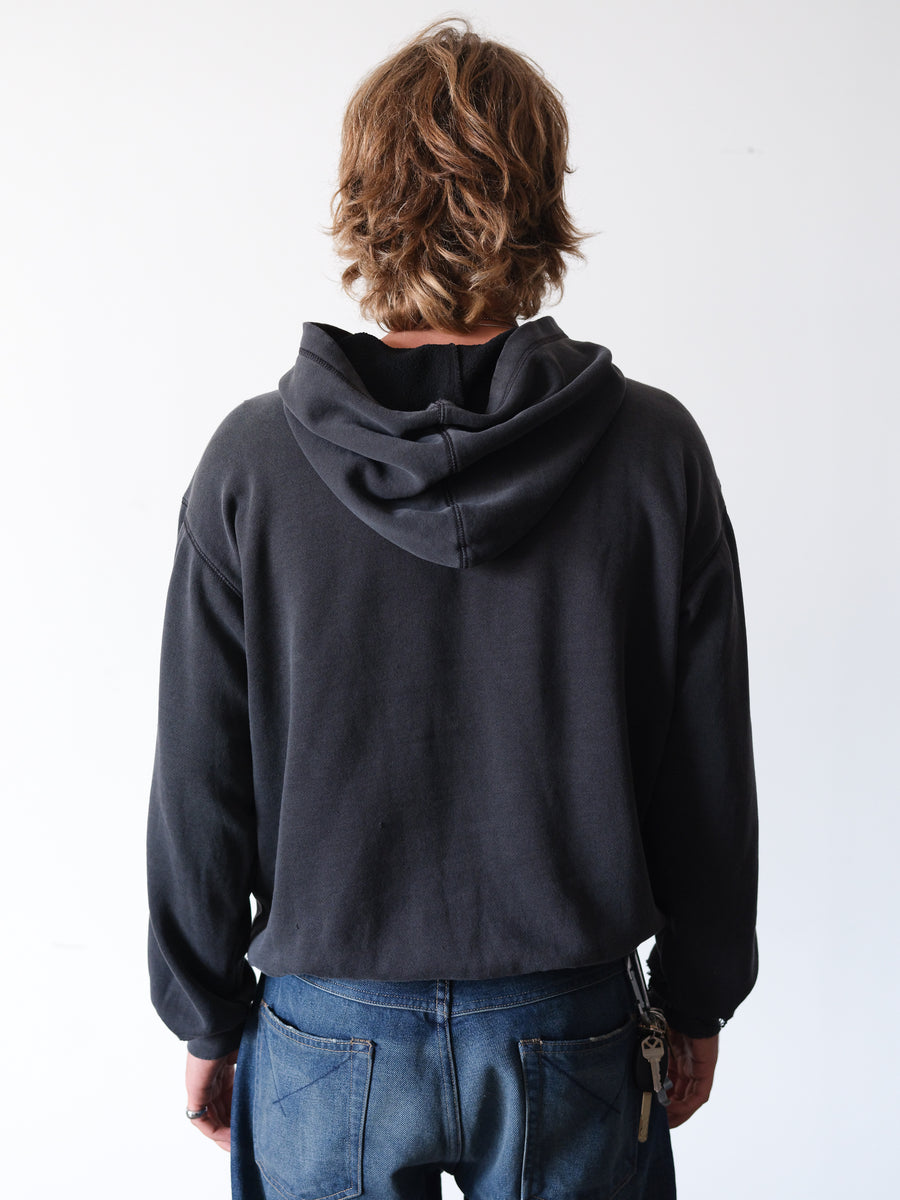 2000s Mossimo Faded Black Afterhood Hoodie