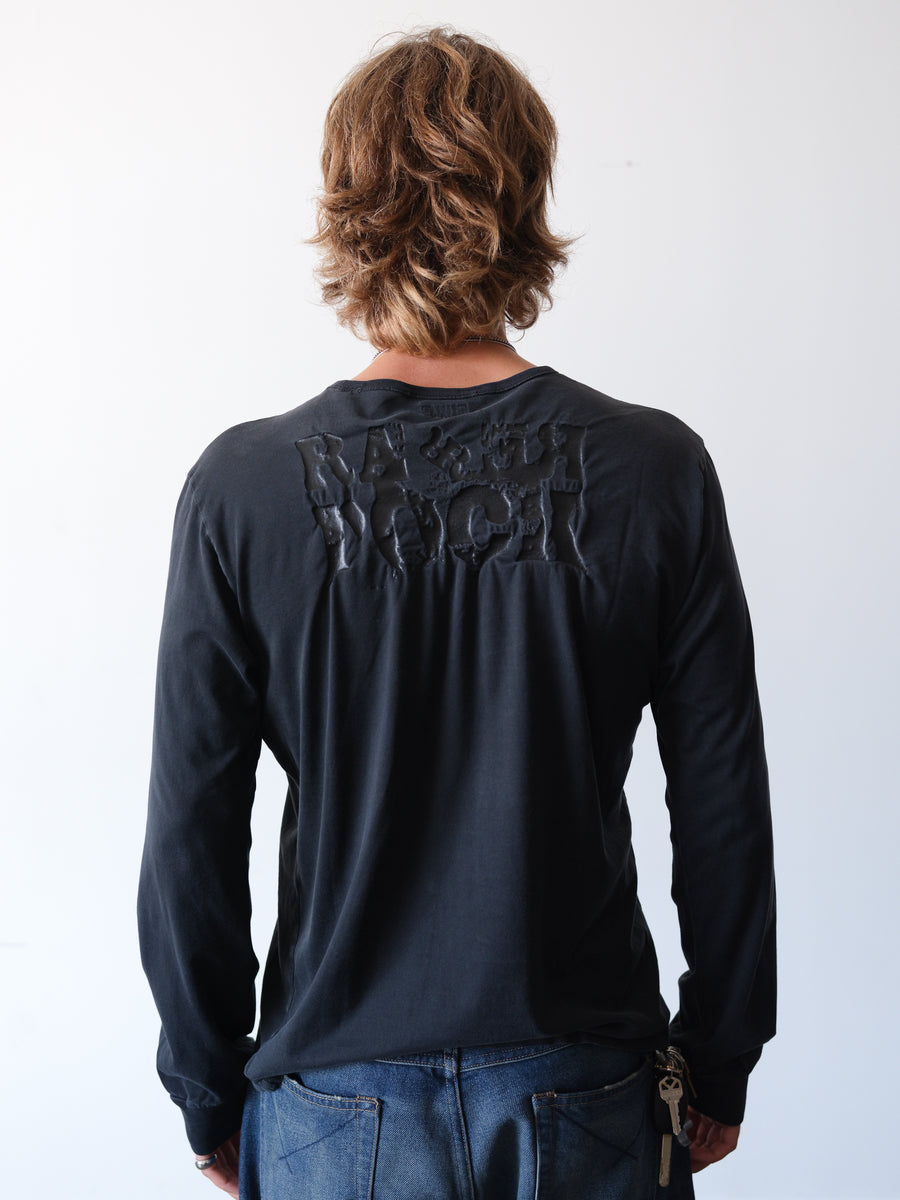 2000s Raer Ben Franklin/Kiss Long Sleeve Shirt