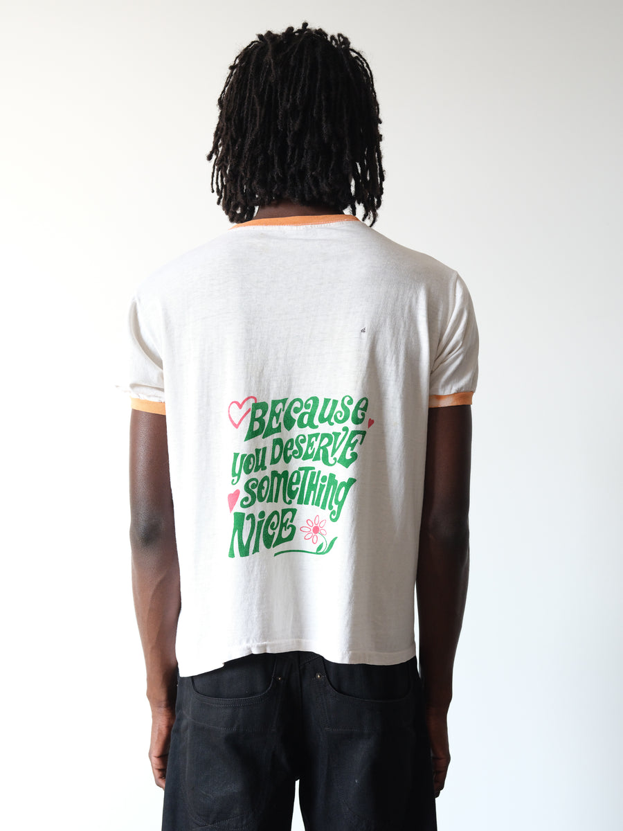 1970s Champion Kahlua & MIlk Ringer Tee