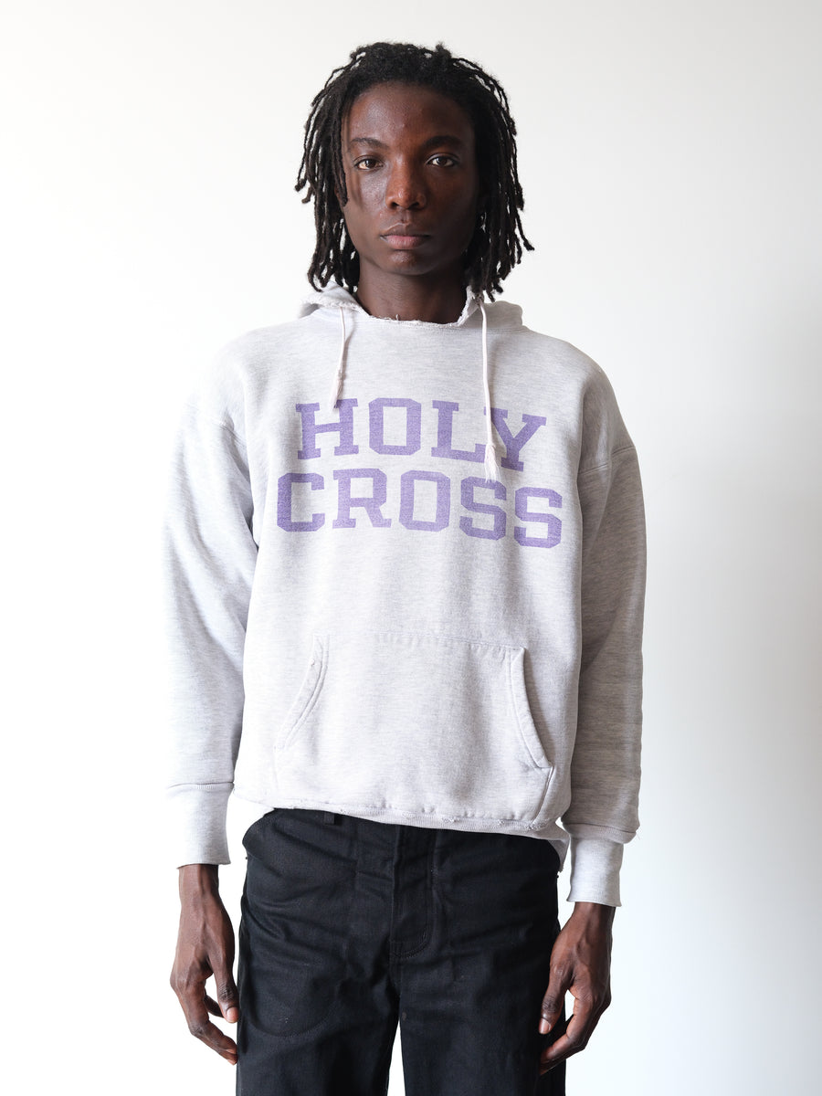 1980s Champion Holy Cross Double Face Hoodie