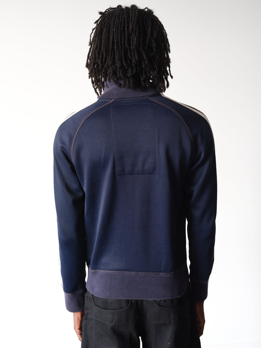 2000s A&F Navy Track Jacket