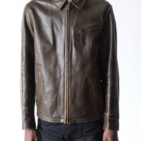 2000s Eddie Bauer Faded Brown Leather Jacket – Ametora