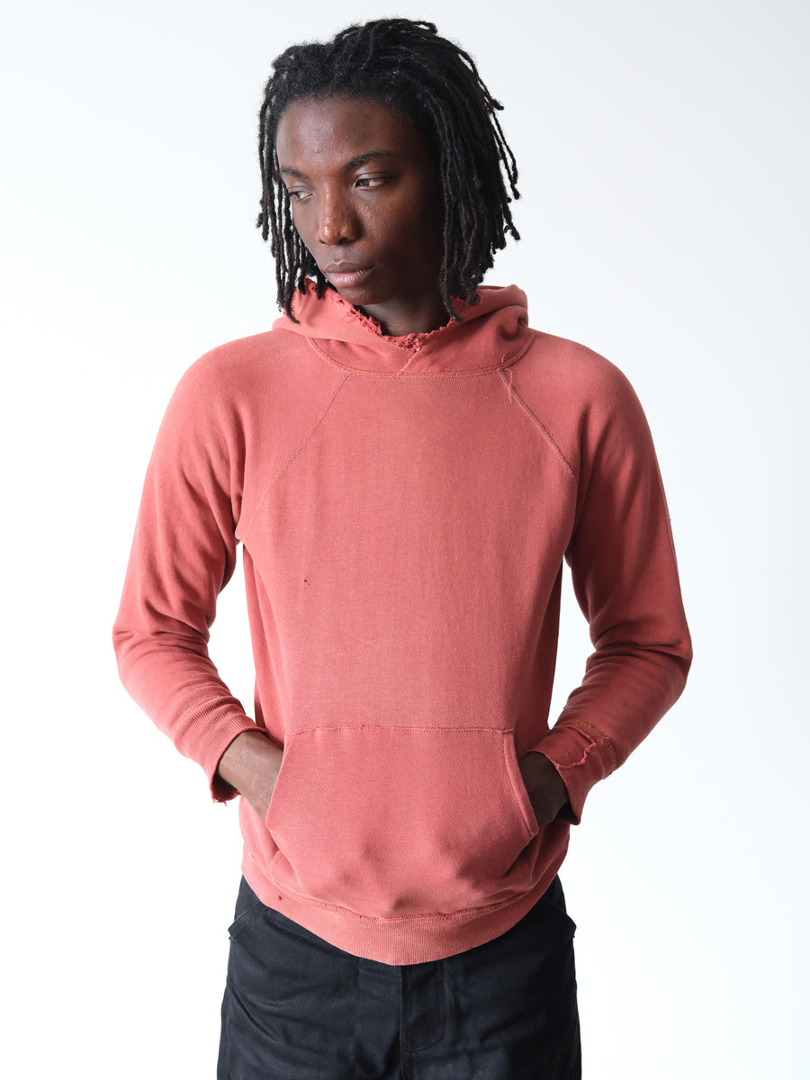 1960s Faded Brick Raglan Hoodie