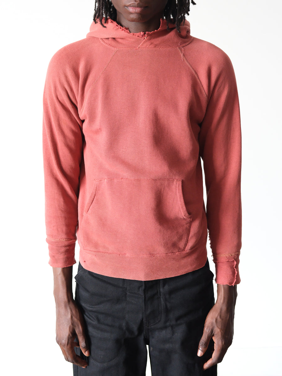 1960s Faded Brick Raglan Hoodie