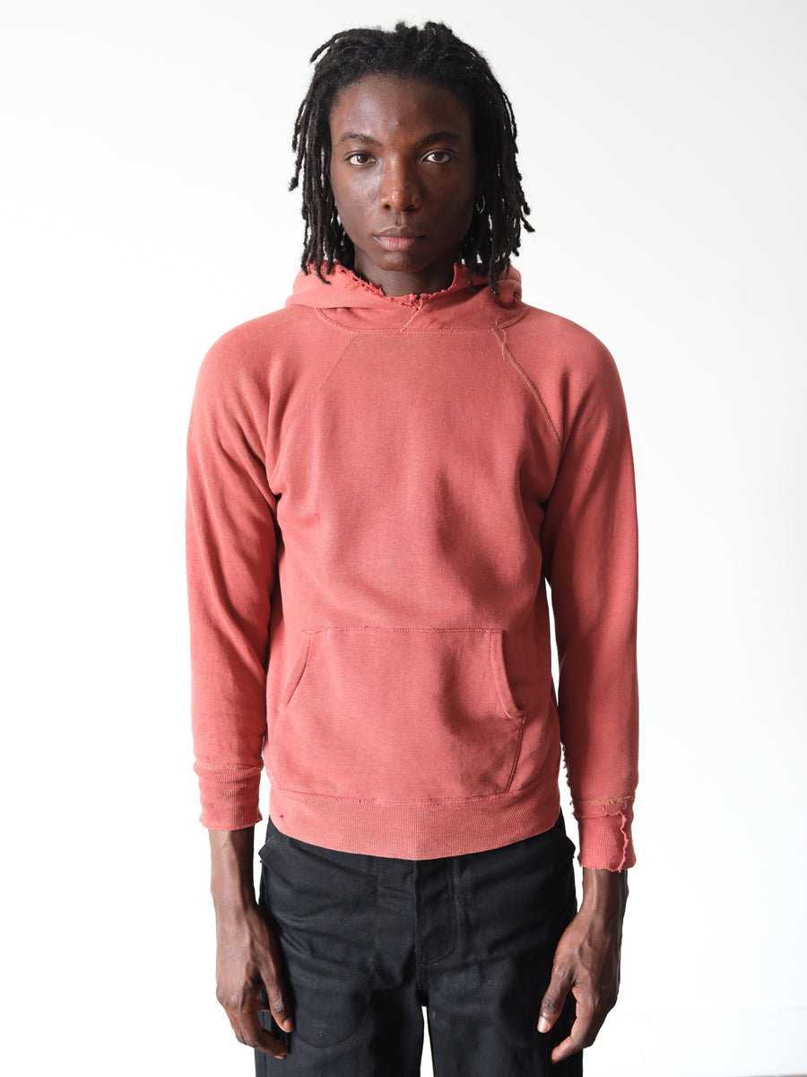 1960s Faded Brick Raglan Hoodie