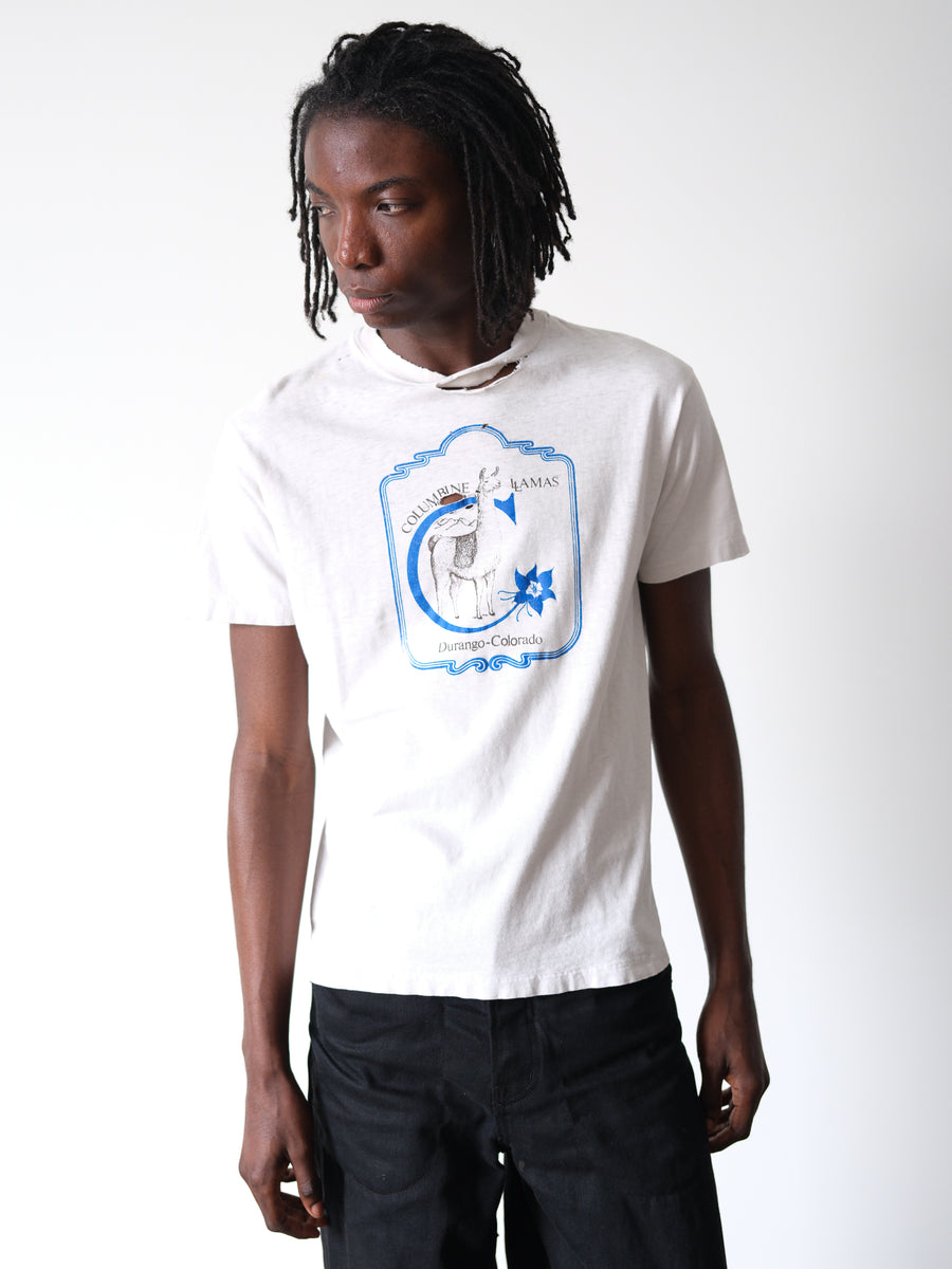 1980s-90s Columbine Llamas Tee