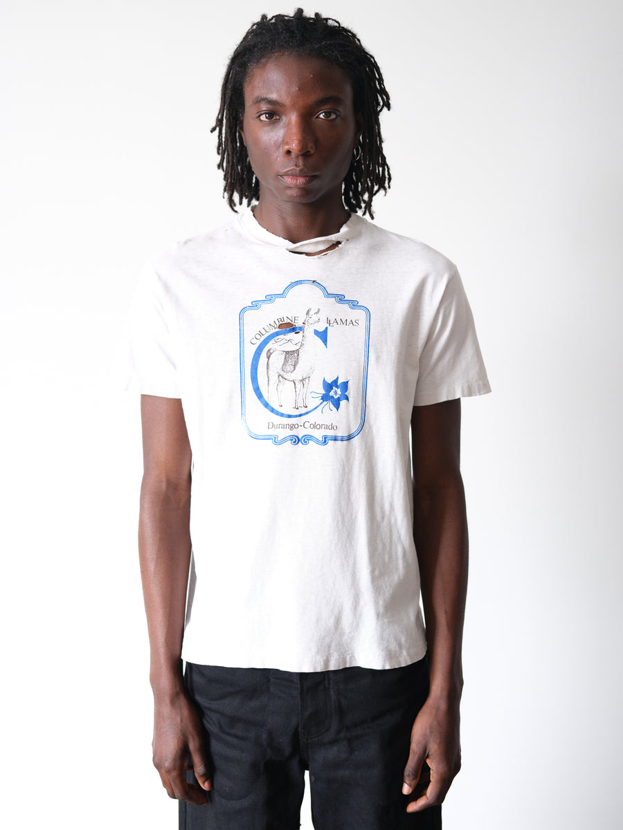 1980s-90s Columbine Llamas Tee