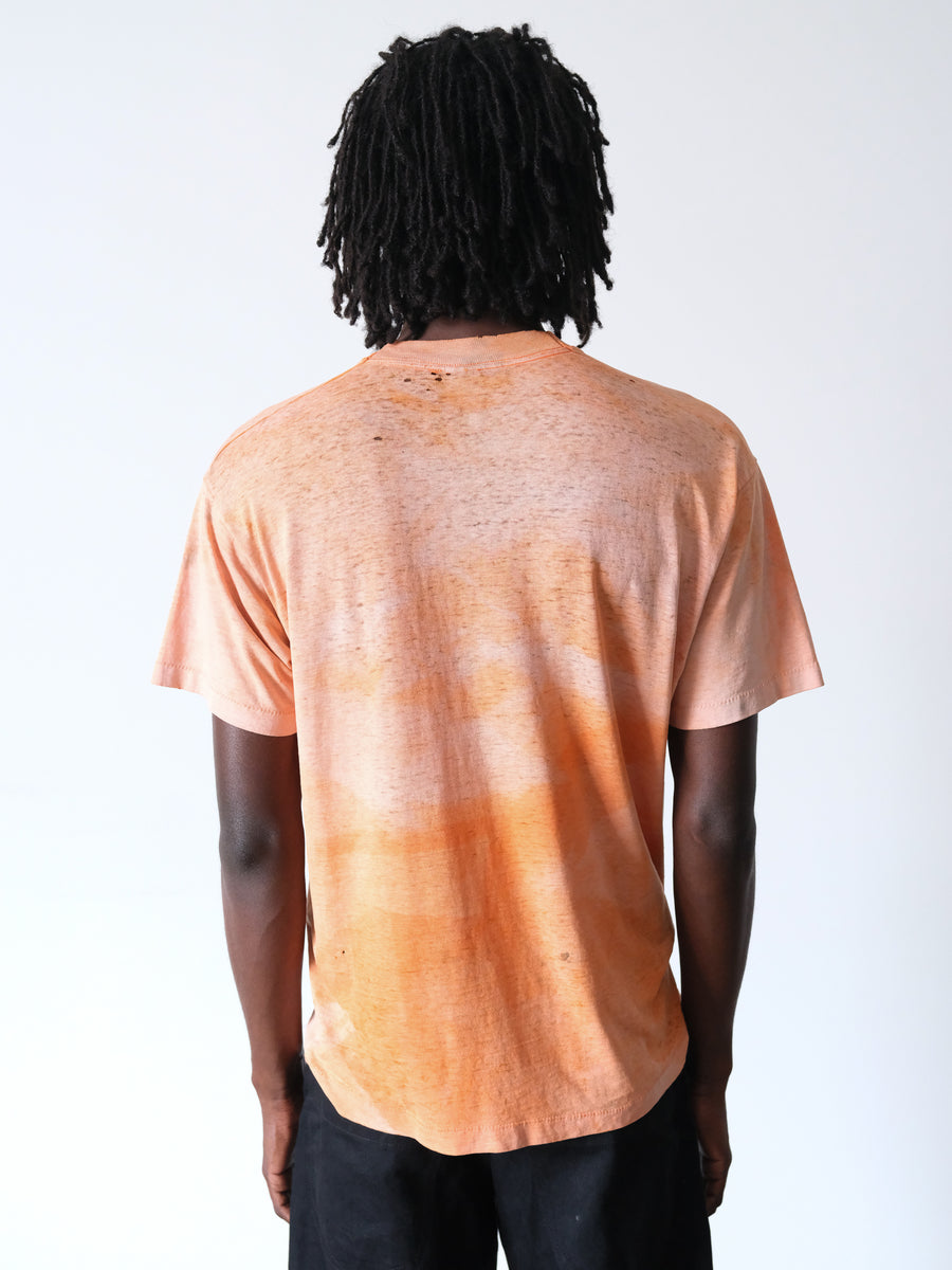 1980s Creamsicle Cougar Basketball Tee