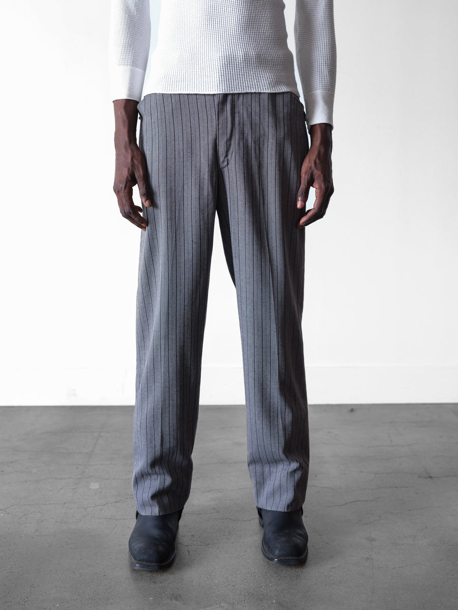 1960s-70s Western Pearl Snap Striped Trousers 32