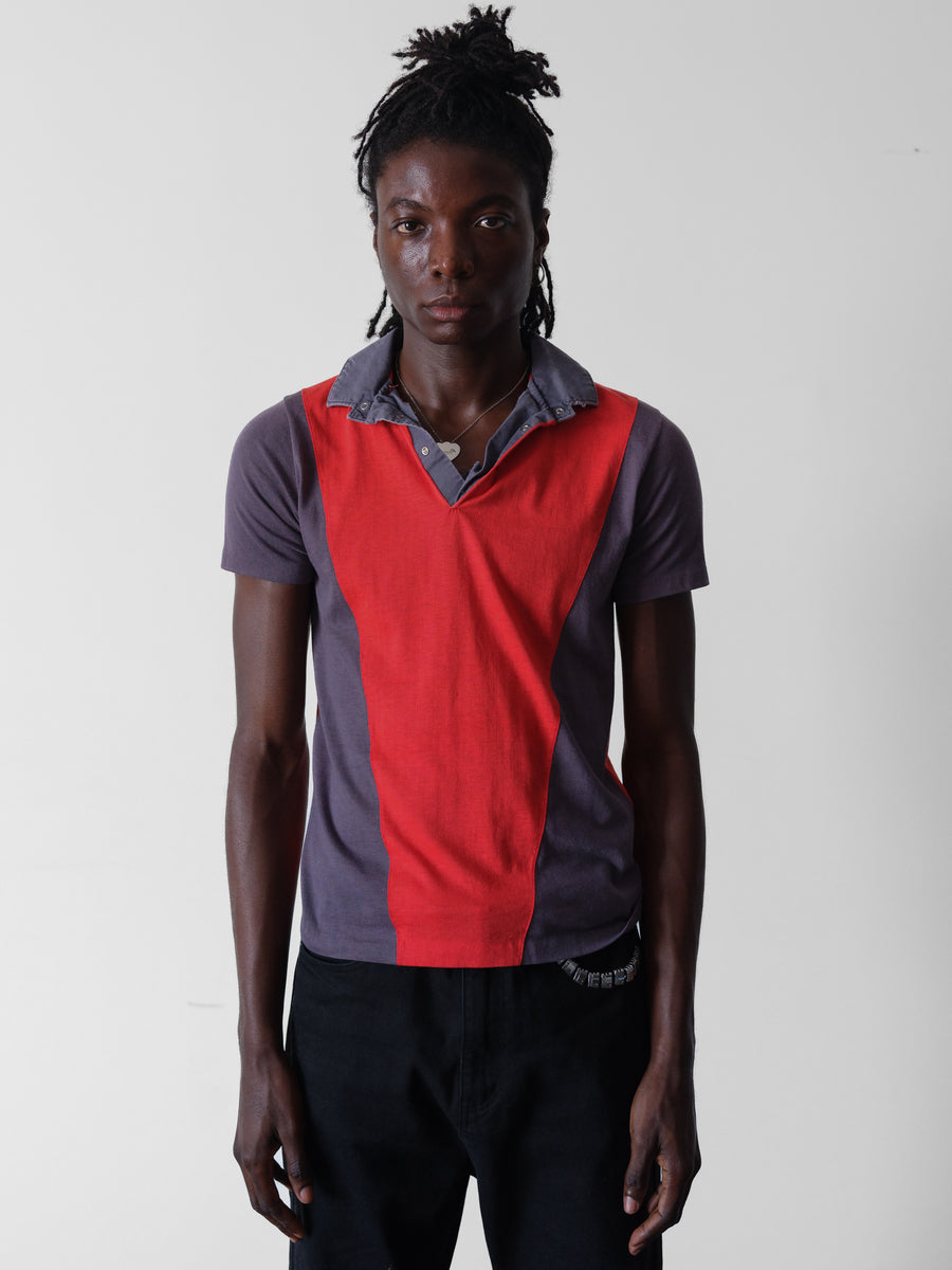 1970s-80s Levi's Colorblock Polo Shirt