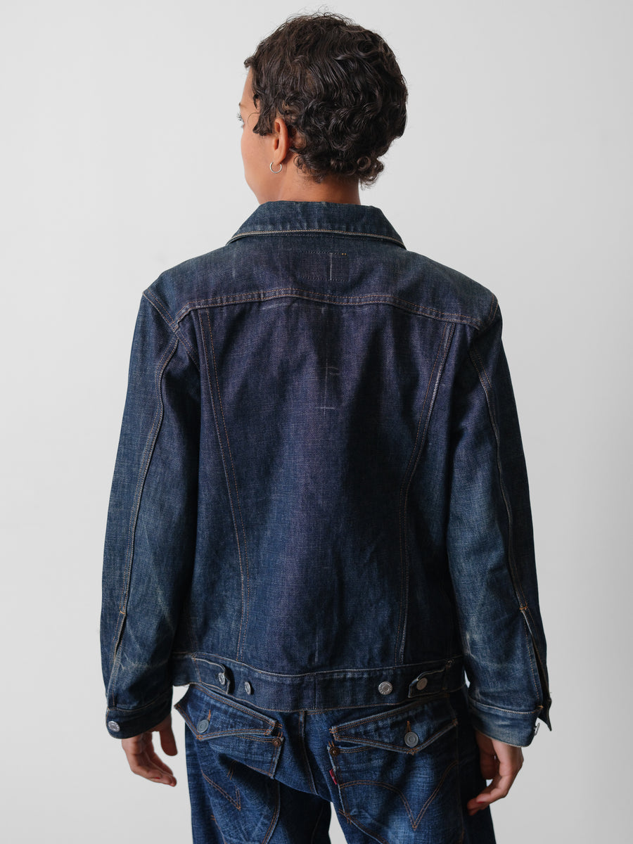 1998 Helmut Lang Faded Denim Trucker Jacket