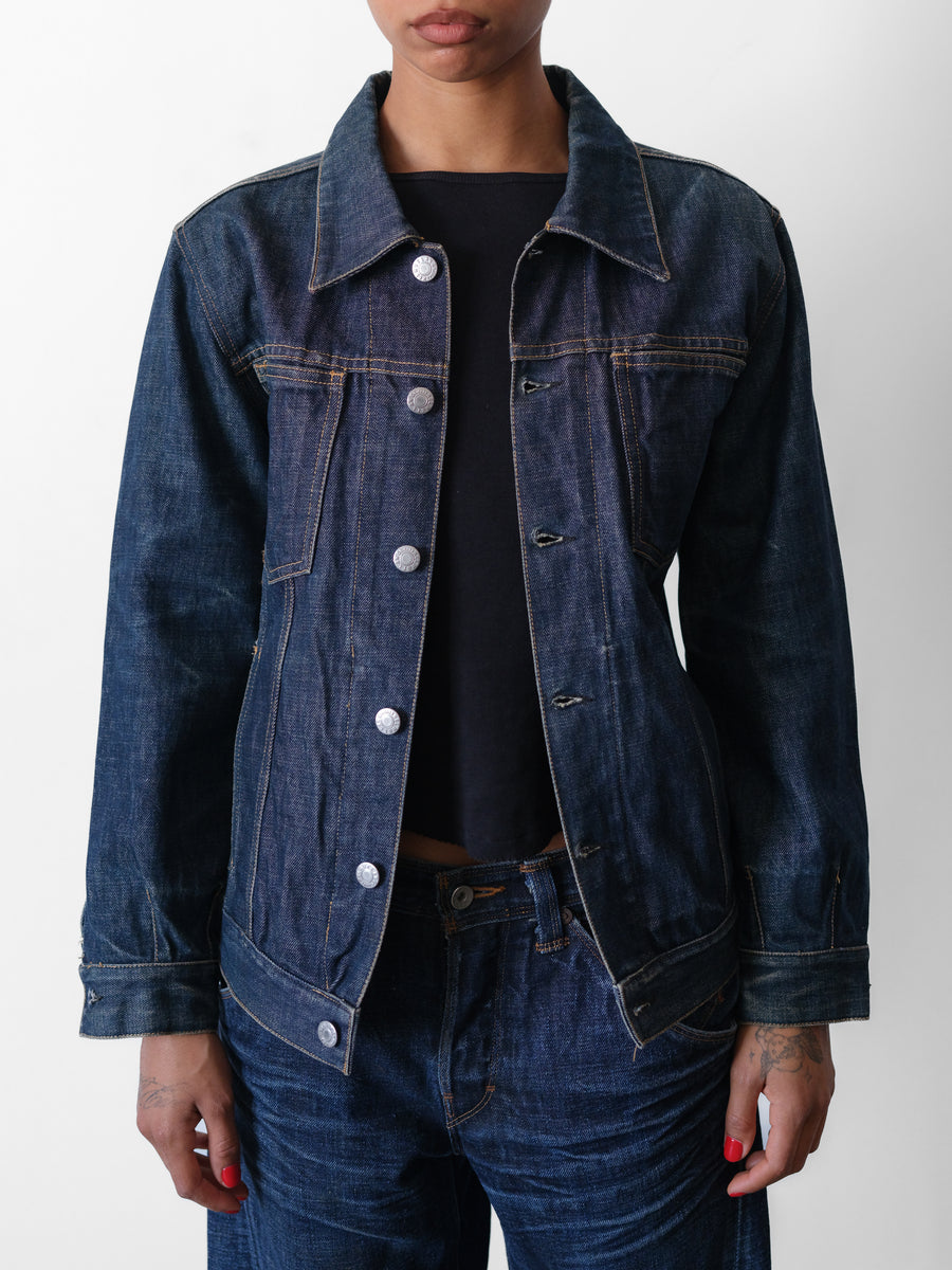 1998 Helmut Lang Faded Denim Trucker Jacket
