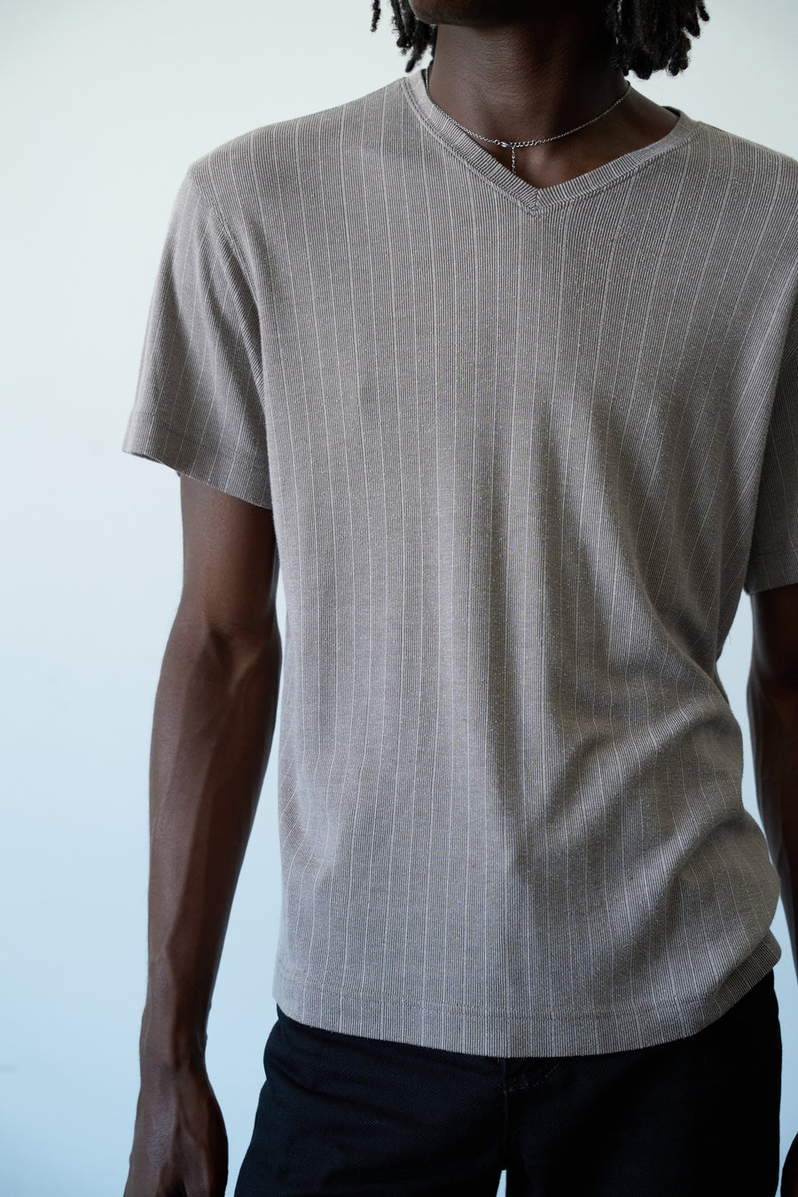 2000s Calvin Klein Chris Moltisanti Rayon V Neck