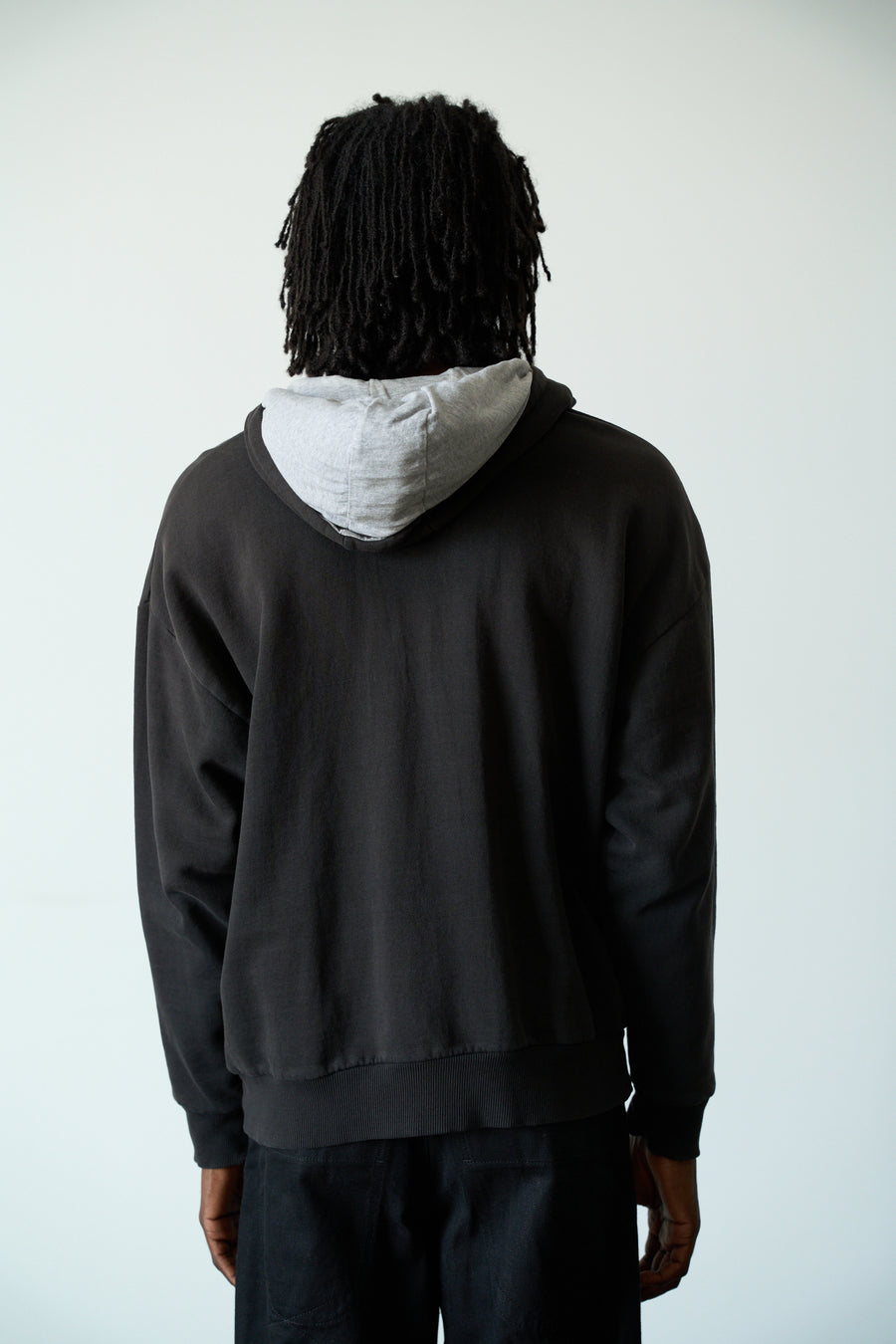 2000s Dickies Sun Faded Thermal Zip Hoodie