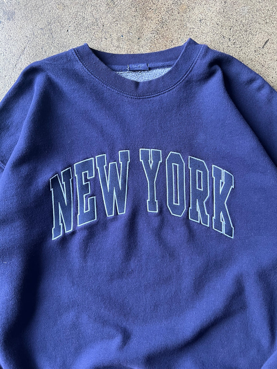 2000s New York Spellout Crewneck