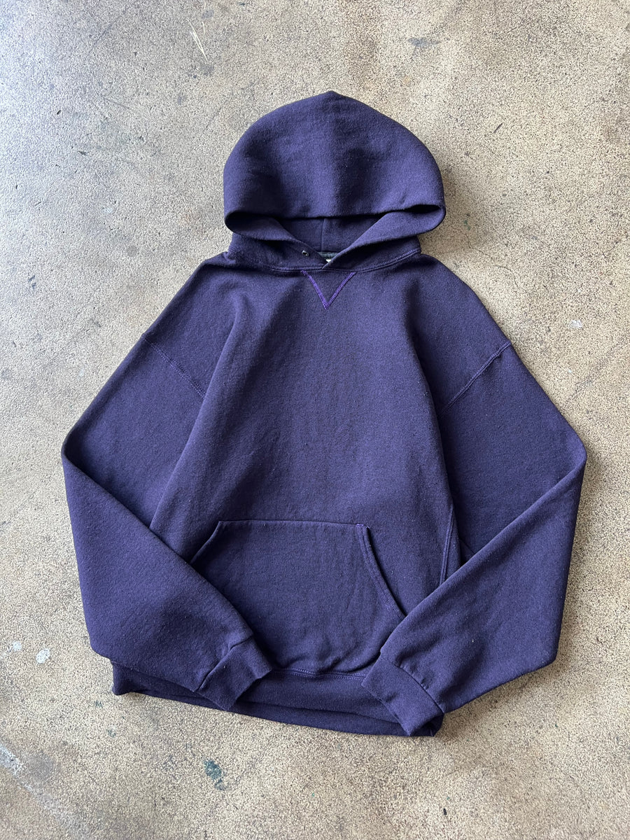 2000s Russell Athletic Purple Hoodie