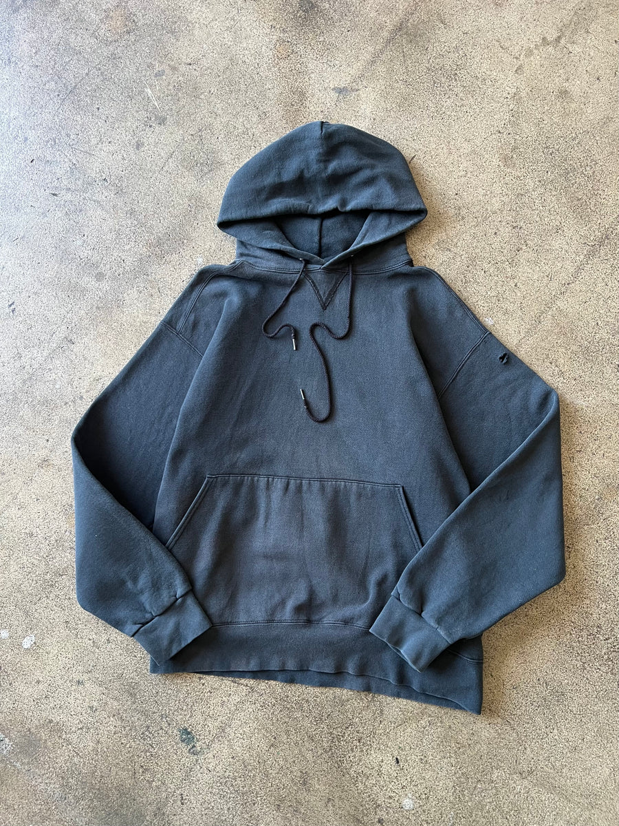 1990s Faded Black Hoodie