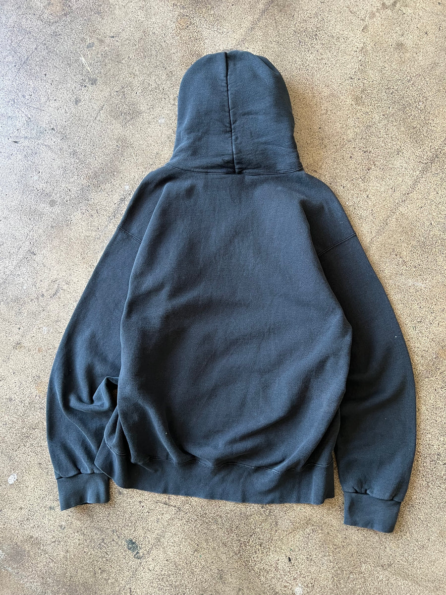 1990s Faded Black Hoodie