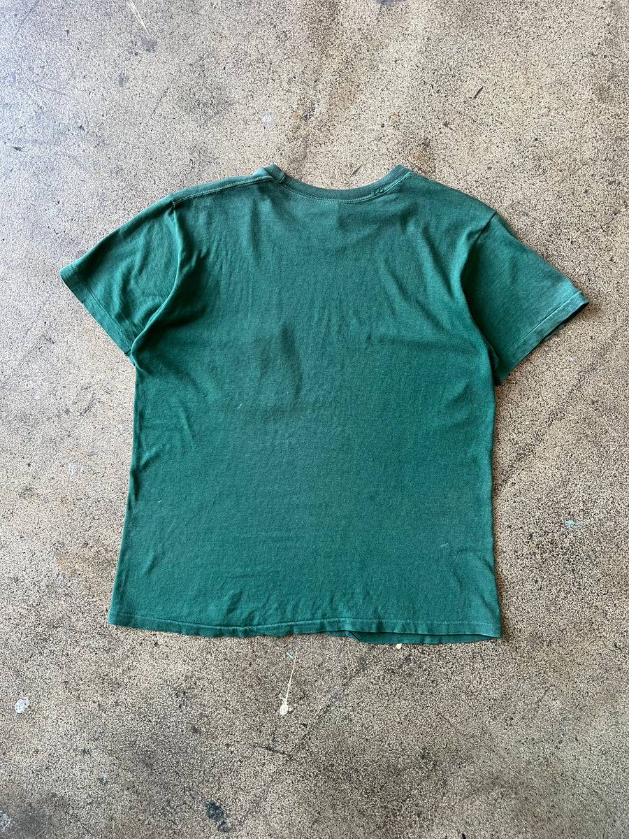 1970s Green Faded Pocket Tee