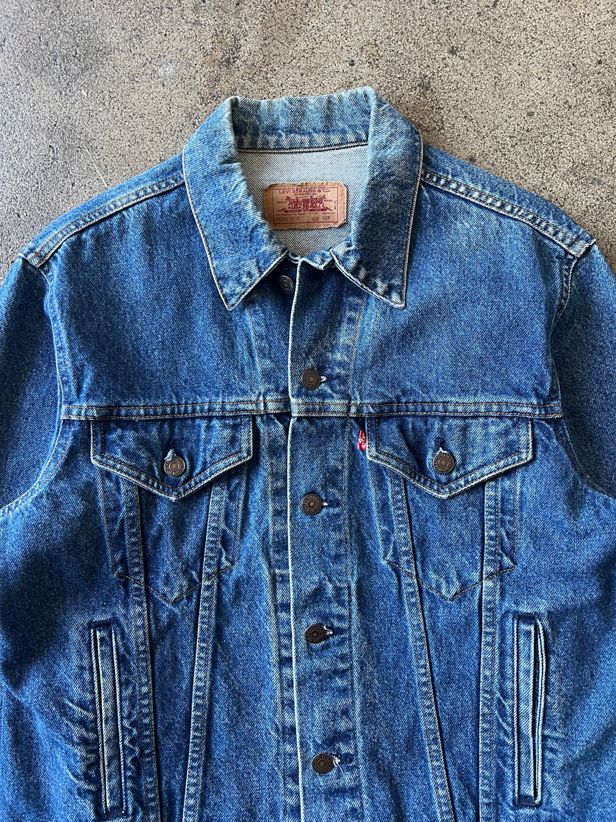 1980s Levi's Type III Mid Wash Denim Jacket