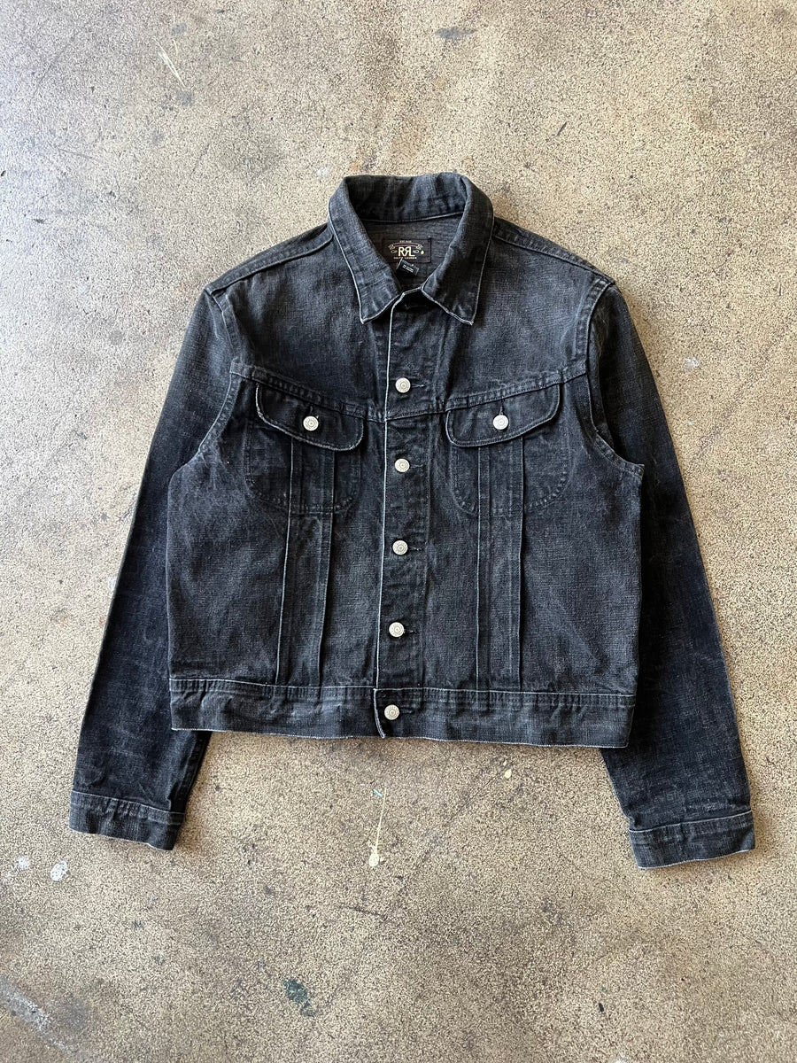 2000s RRL Faded Black Type III Denim Jacket