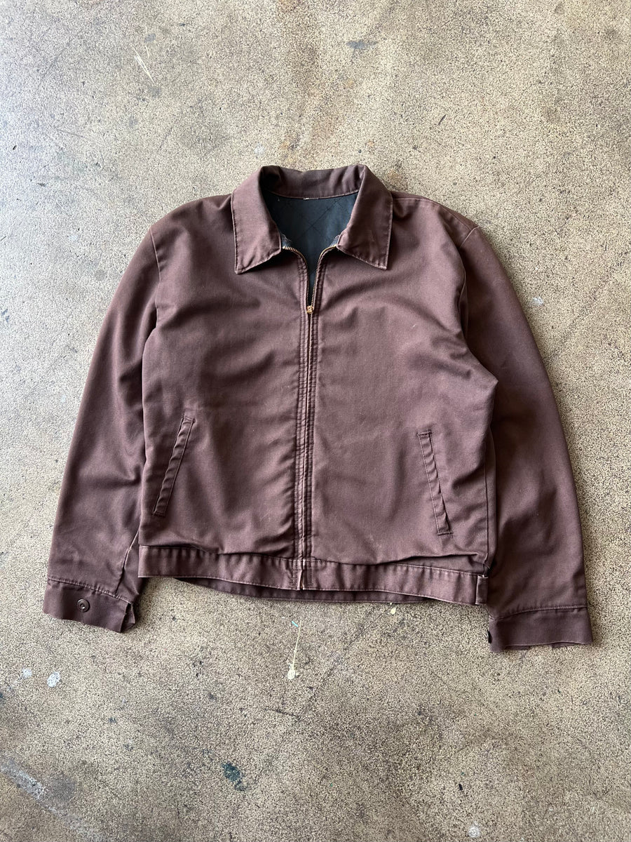 1980s Brown Work Jacket