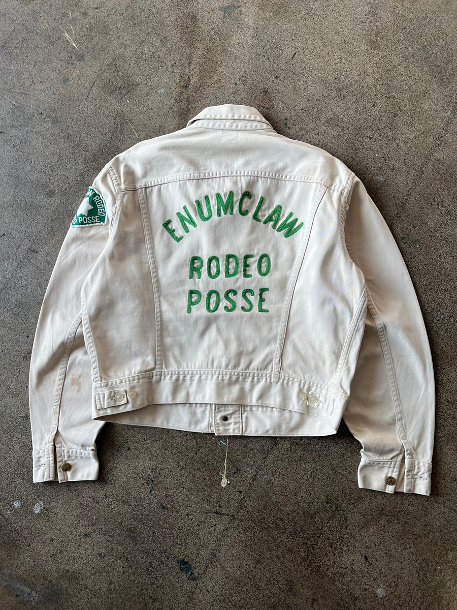 1960s Lee Westerner Rodeo Posse Chainstitch Jacket