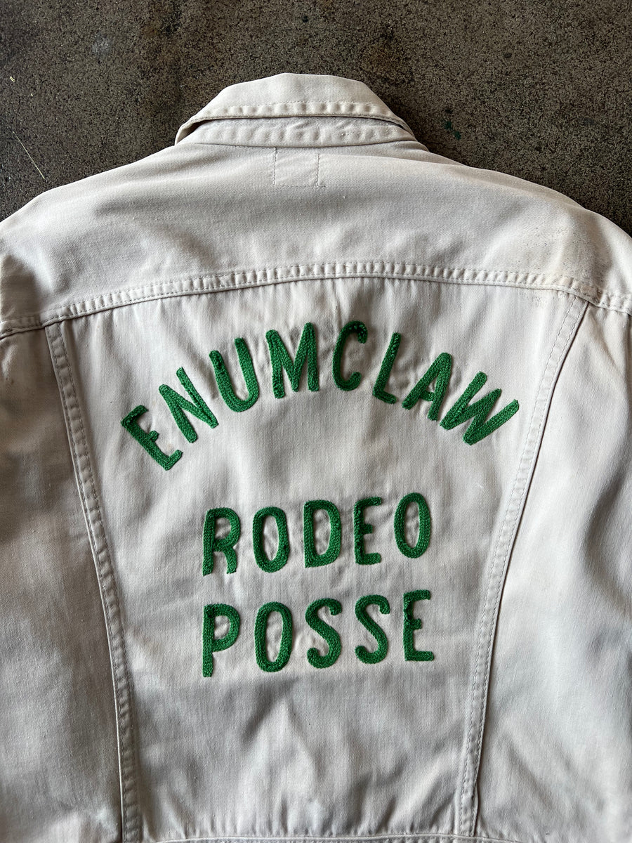 1960s Lee Westerner Rodeo Posse Chainstitch Jacket