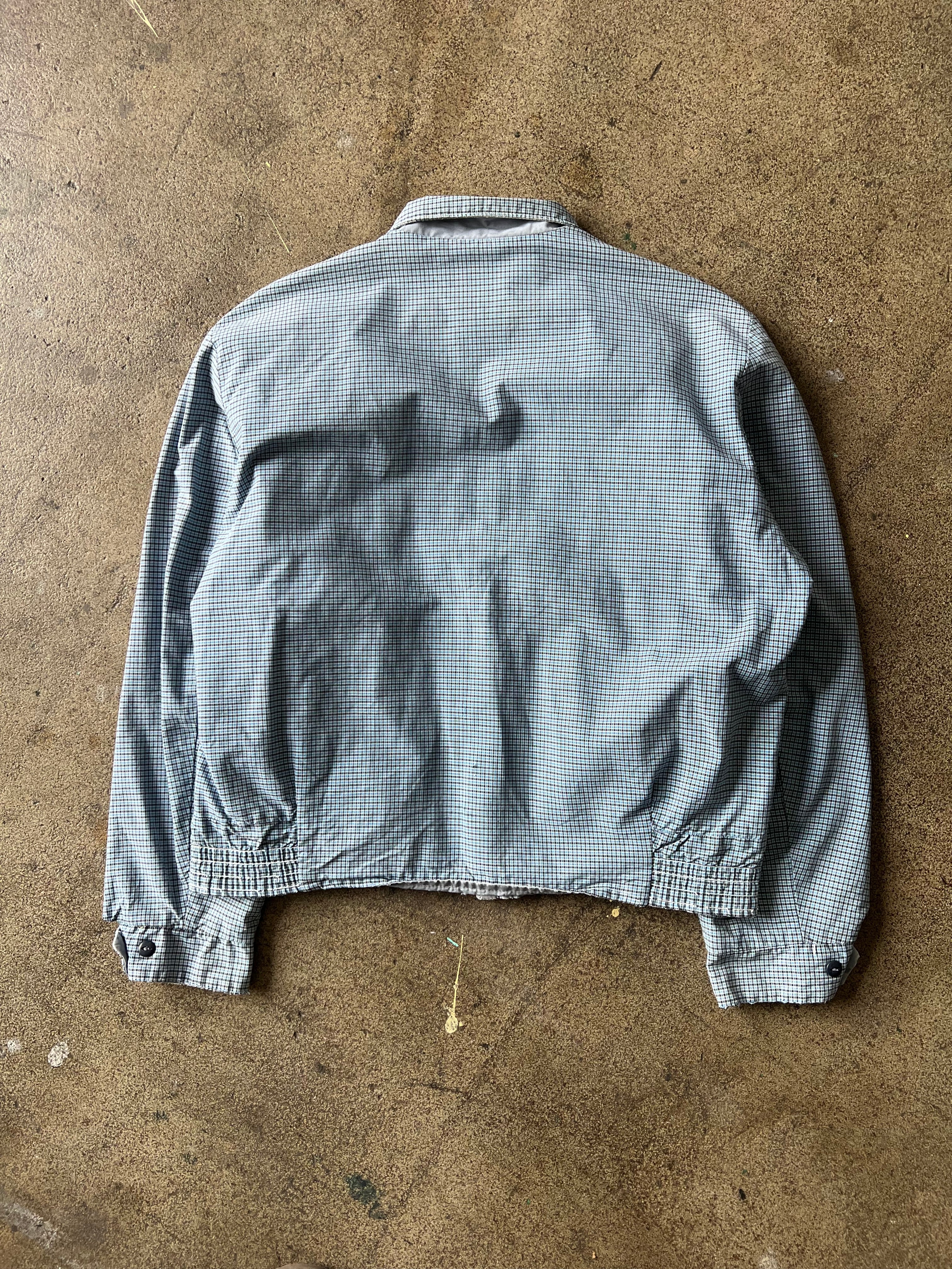1950s Blue Check Ricky Reversible Jacket – Ametora