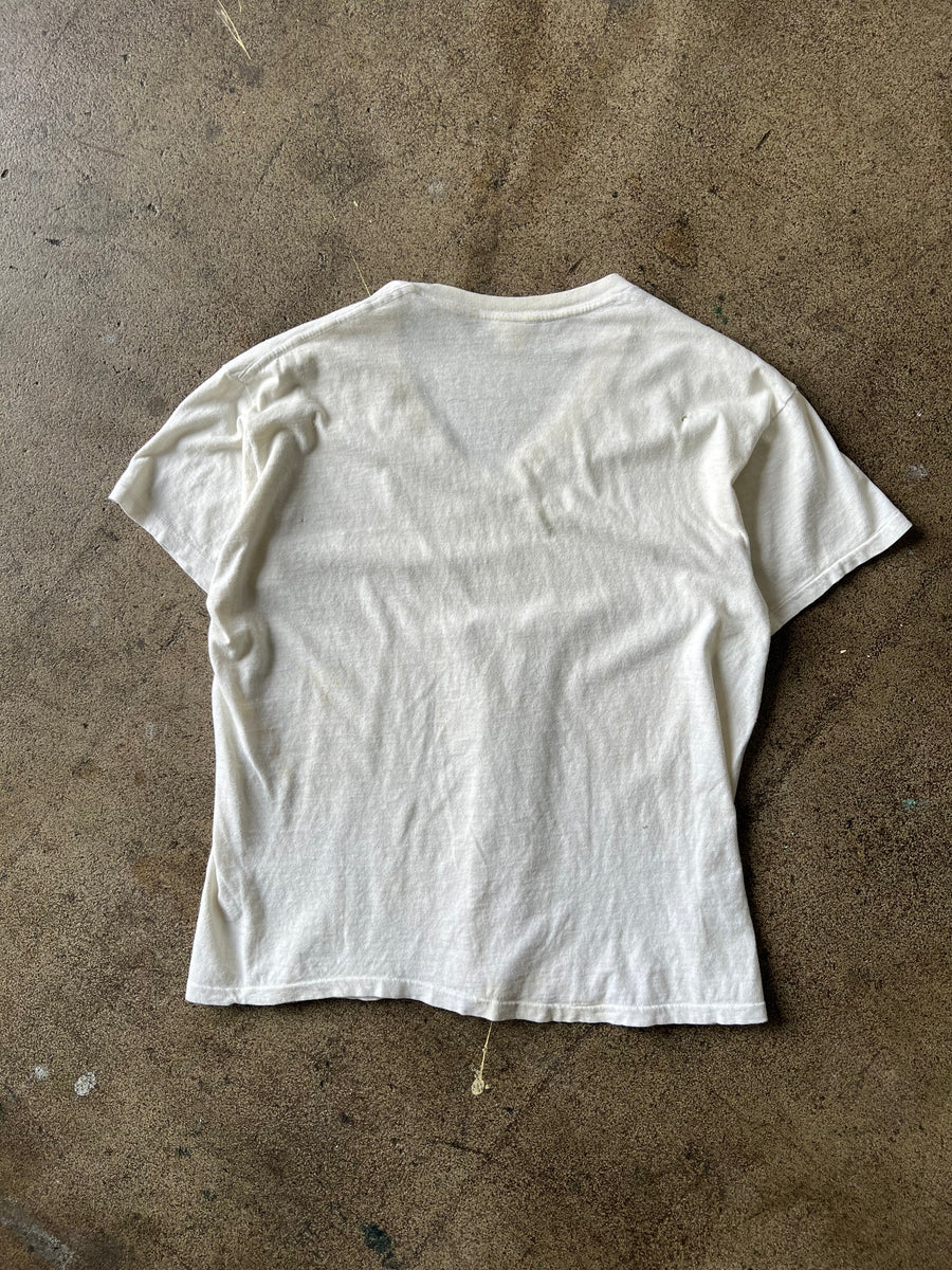 1970s V Neck Single Stitch Tee